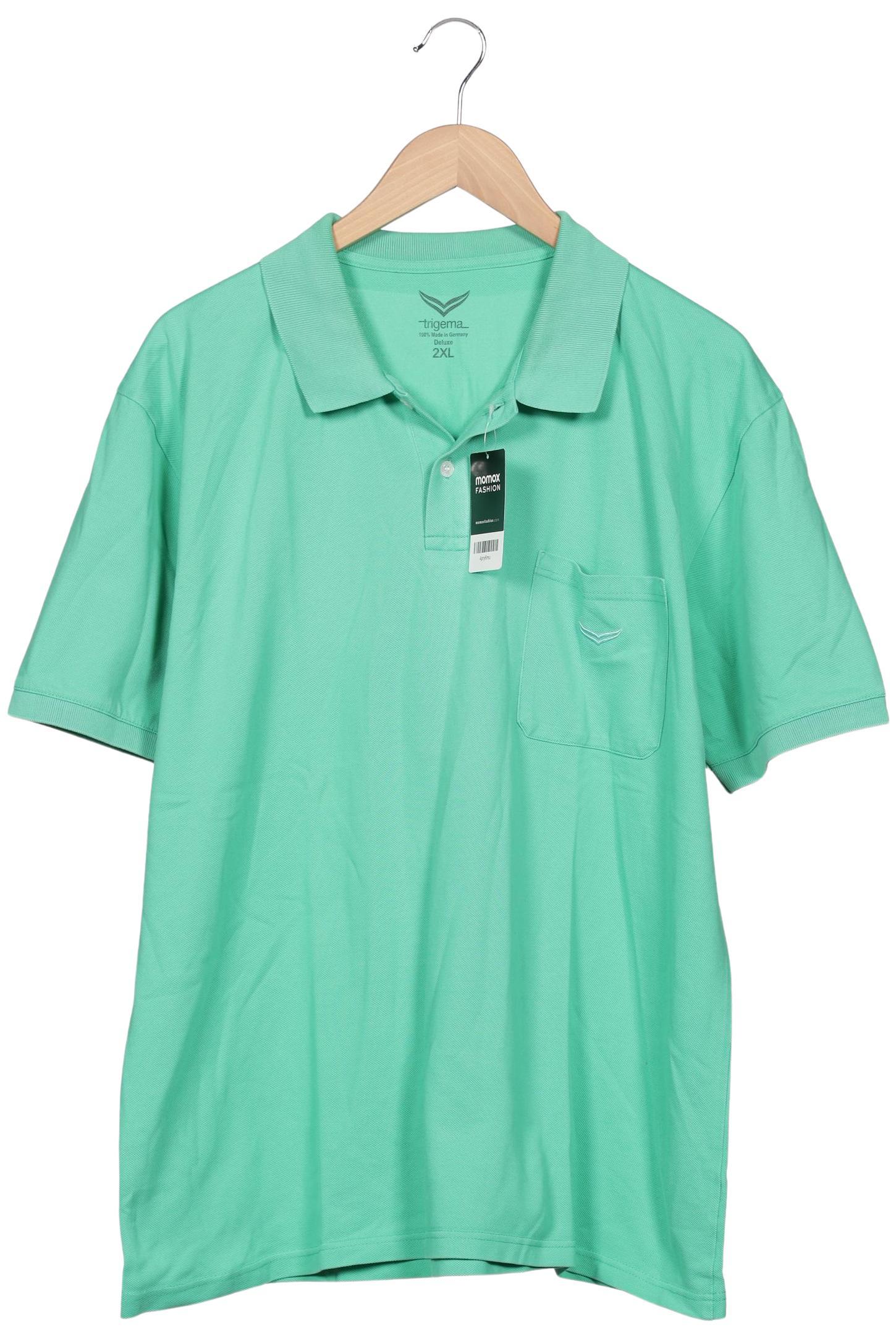

Trigema Herren Poloshirt, grün, Gr. 56