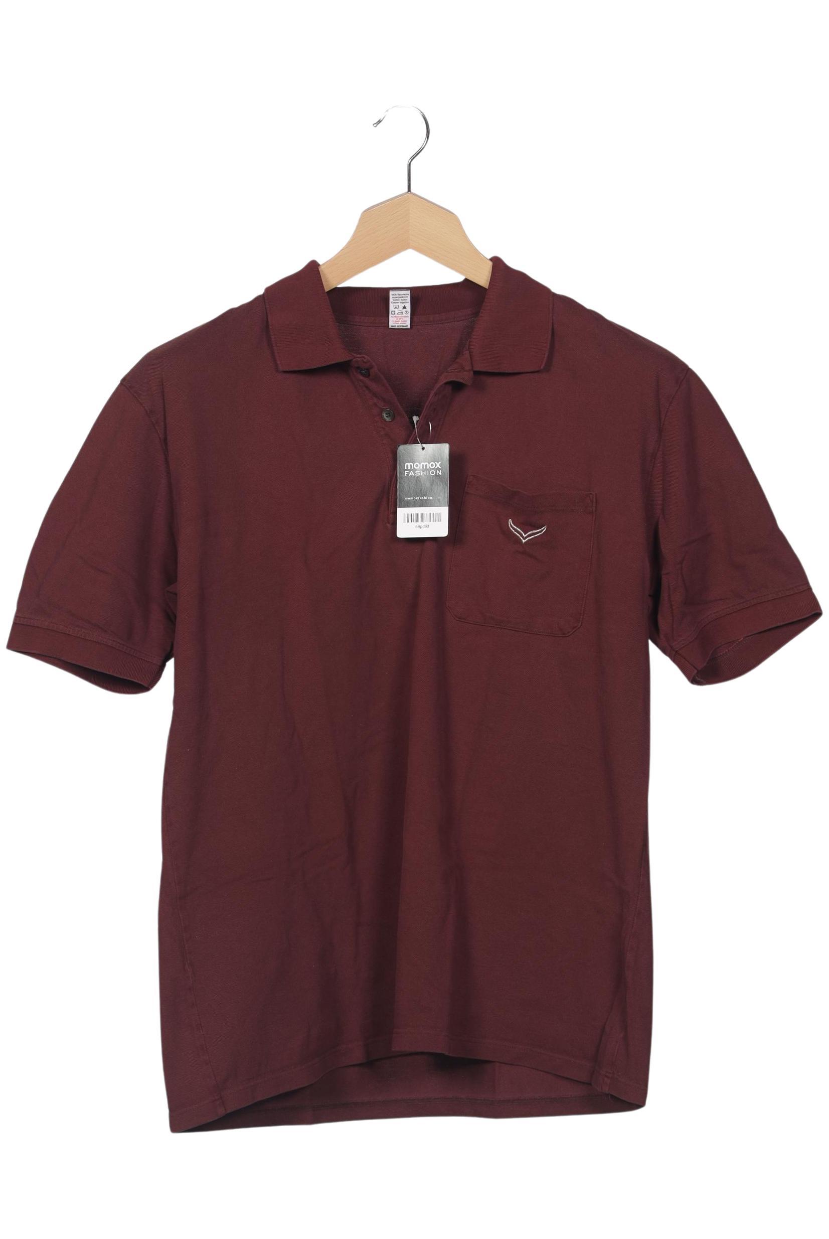 

Trigema Herren Poloshirt, bordeaux, Gr. 56