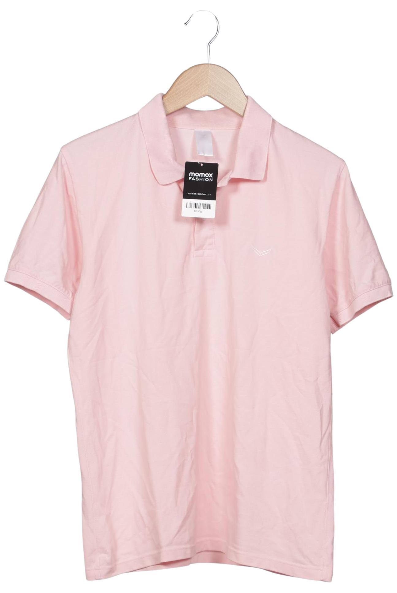 Thumbnail - Trigema Herren Poloshirt, pink, Gr. 48