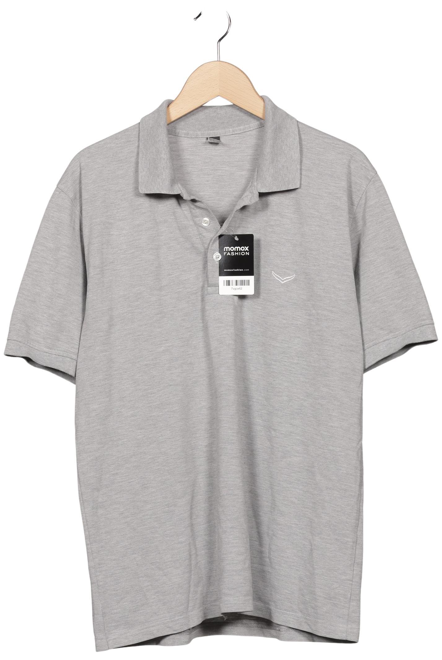 Thumbnail - Trigema Herren Poloshirt, grau, Gr. 52