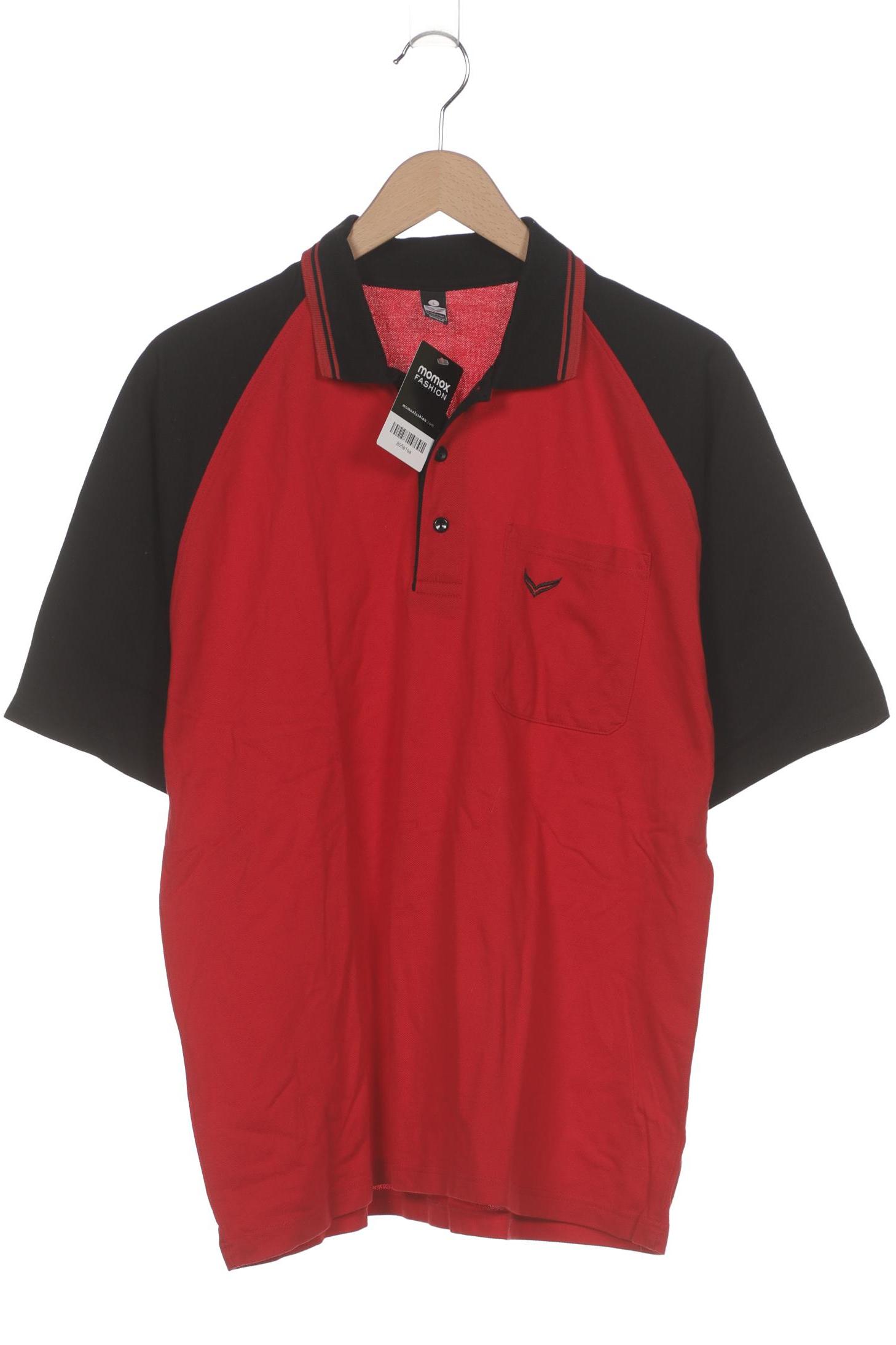 

Trigema Herren Poloshirt, rot, Gr. 52