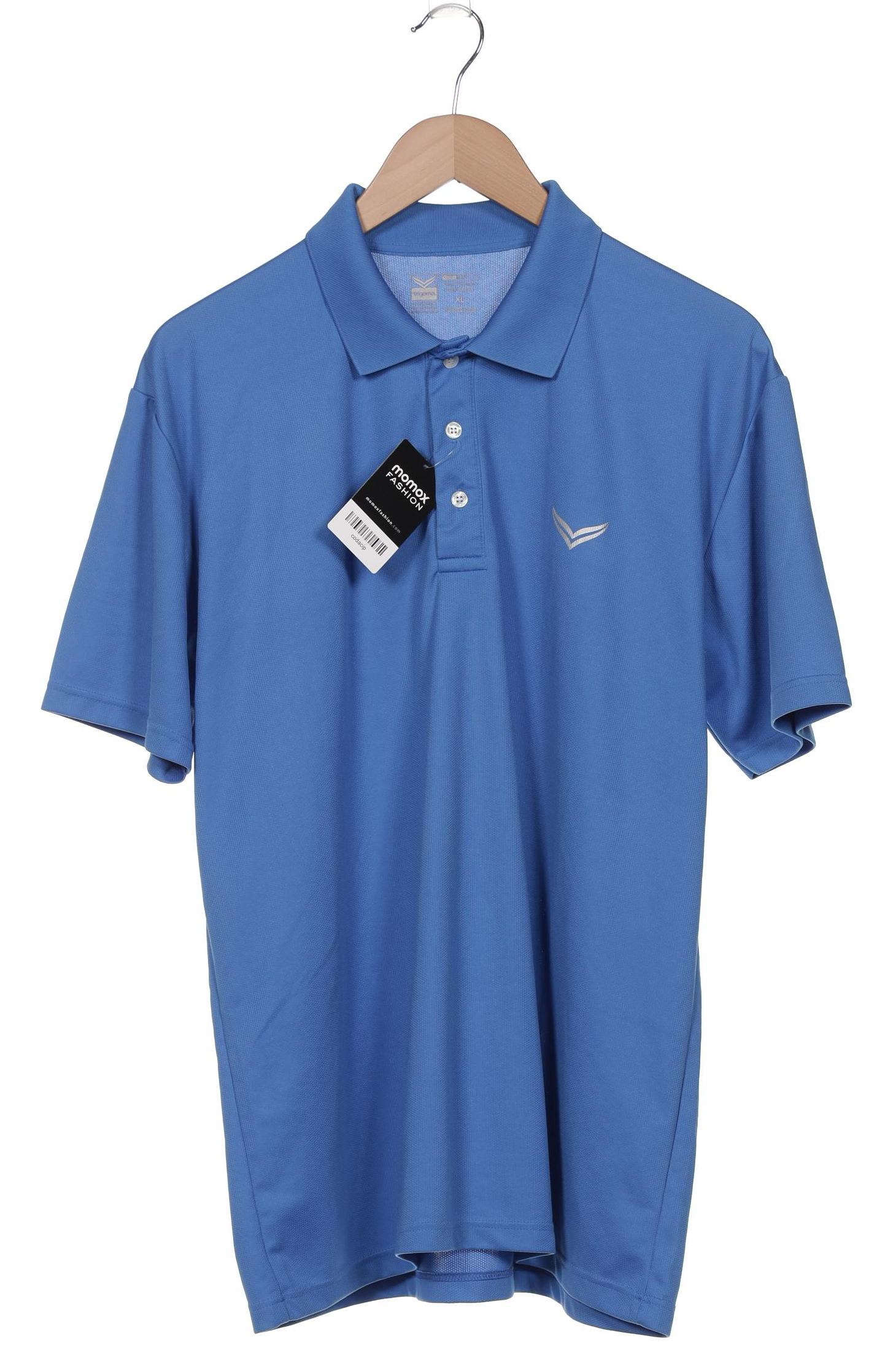 

Trigema Herren Poloshirt, blau, Gr. 54
