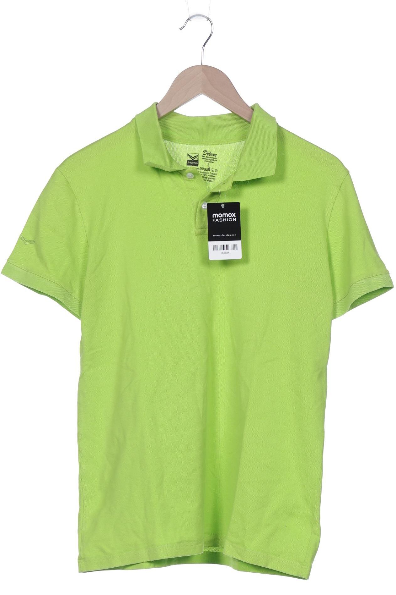 

Trigema Herren Poloshirt, hellgrün, Gr. 52