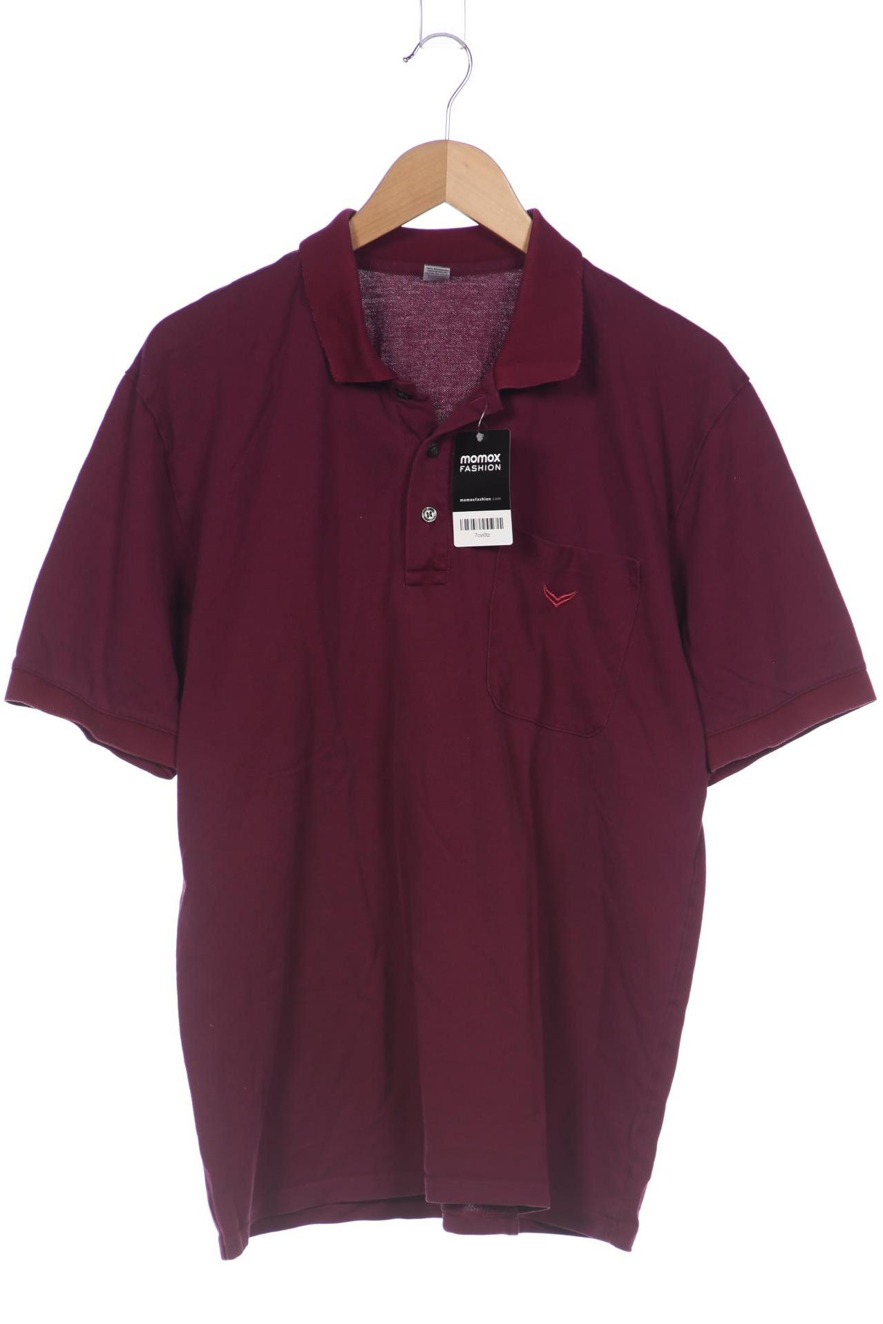 

Trigema Herren Poloshirt, bordeaux, Gr. 54