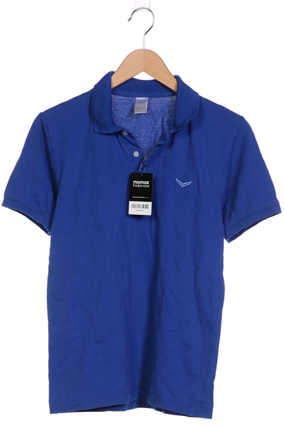 

Trigema Herren Poloshirt, blau, Gr. 46