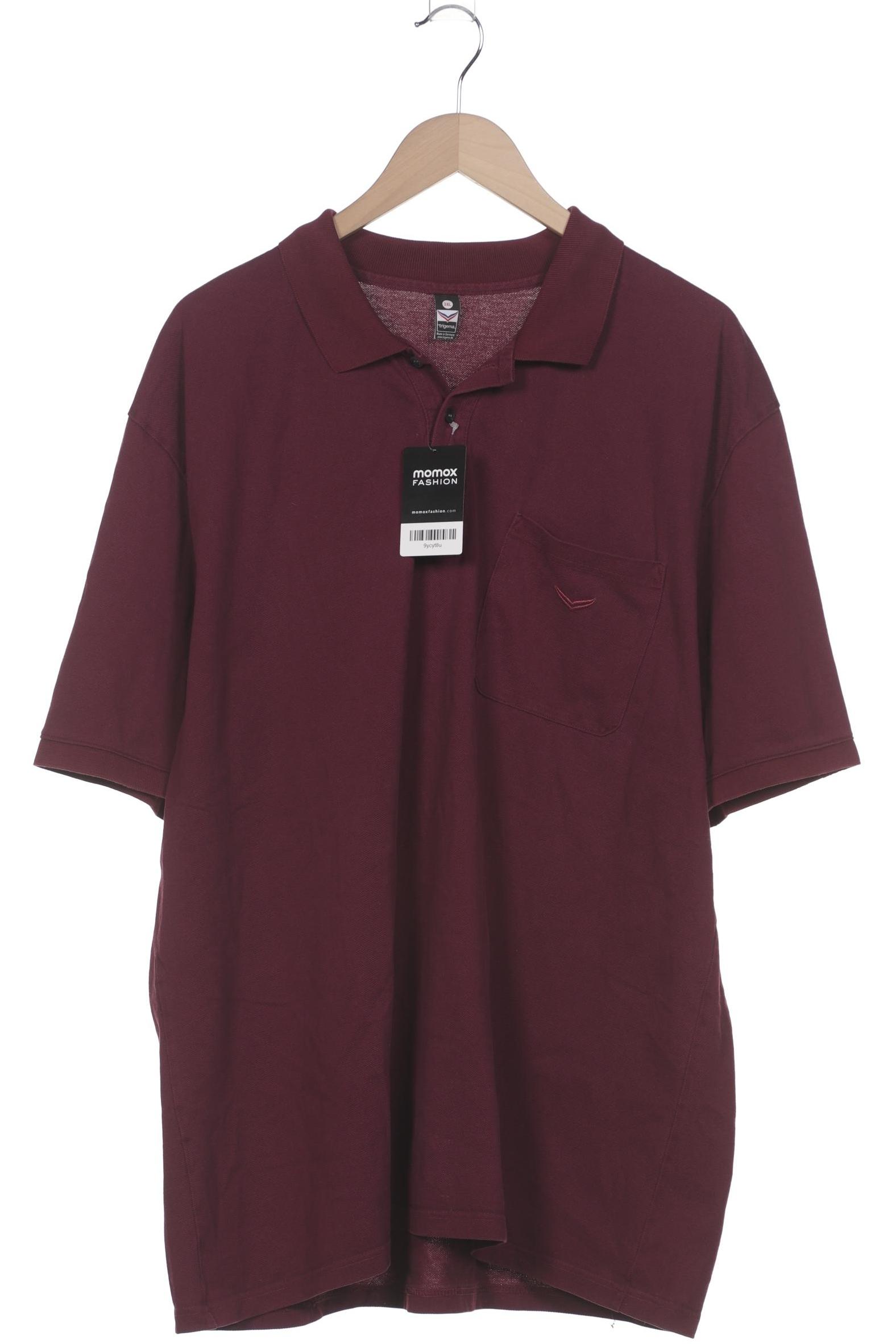 

Trigema Herren Poloshirt, bordeaux, Gr. 58