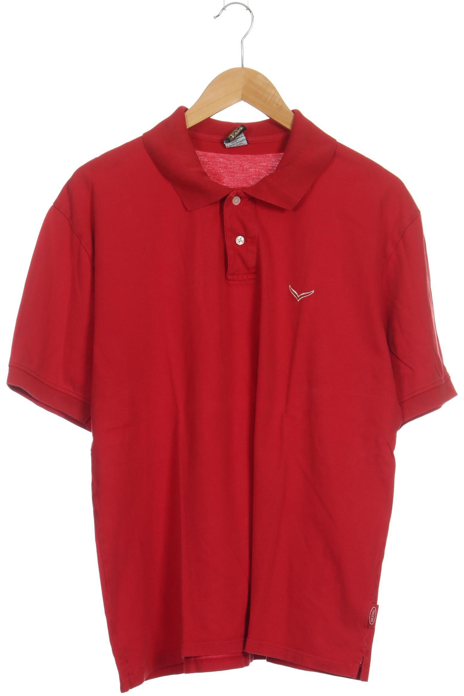 Thumbnail - Trigema Herren Poloshirt, rot, Gr.