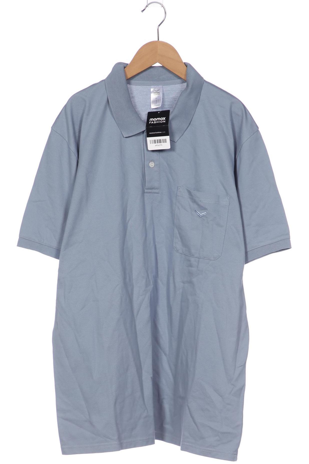 

Trigema Herren Poloshirt, blau, Gr. 54