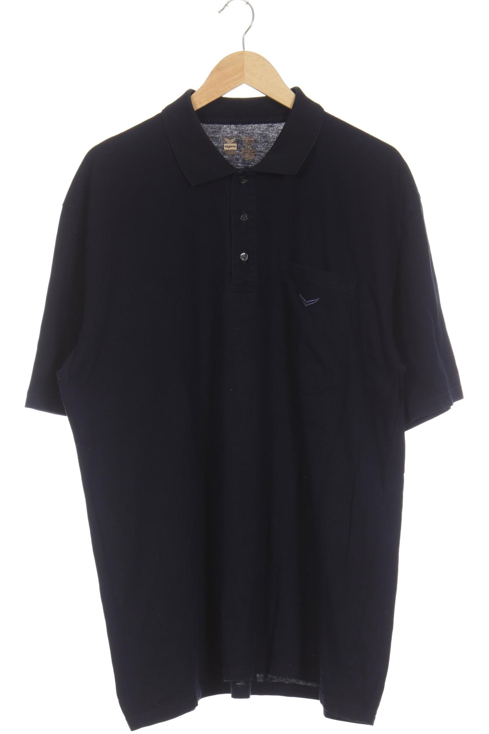 

Trigema Herren Poloshirt, blau, Gr.