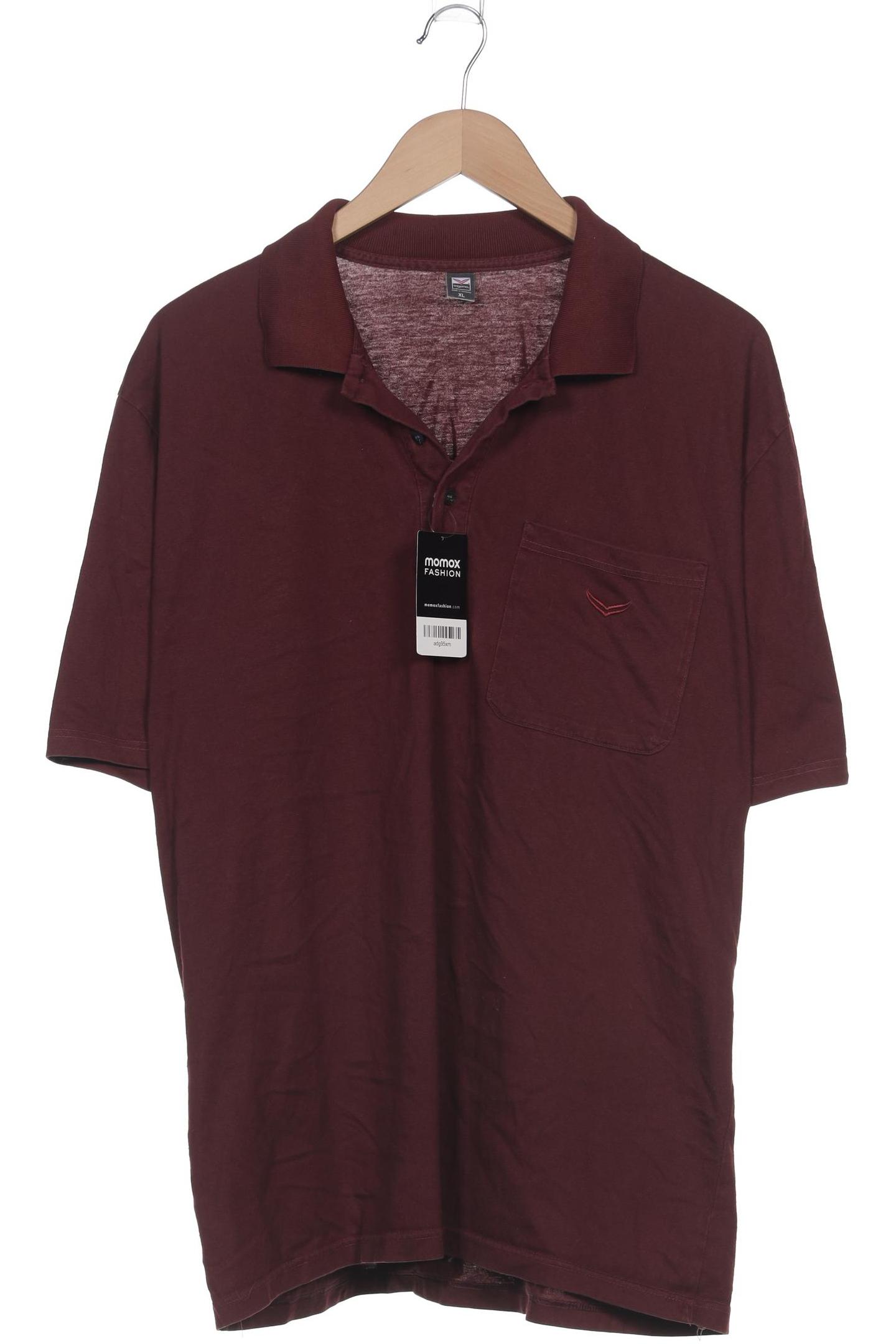 

Trigema Herren Poloshirt, bordeaux, Gr. 54