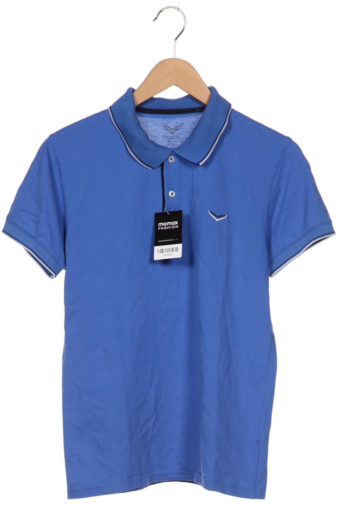 

Trigema Herren Poloshirt, blau