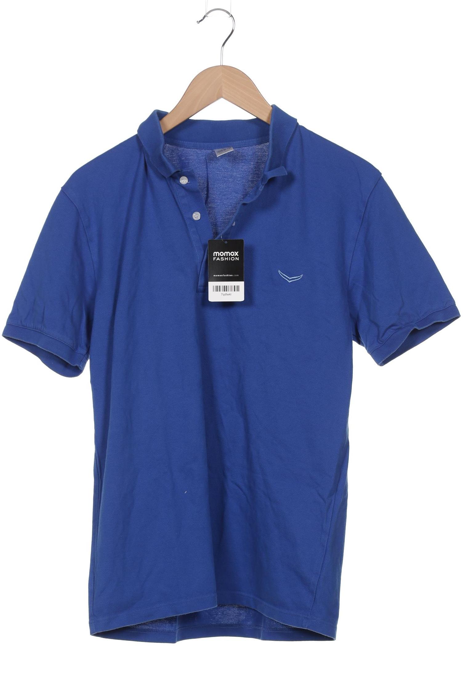 

Trigema Herren Poloshirt, blau, Gr. 48