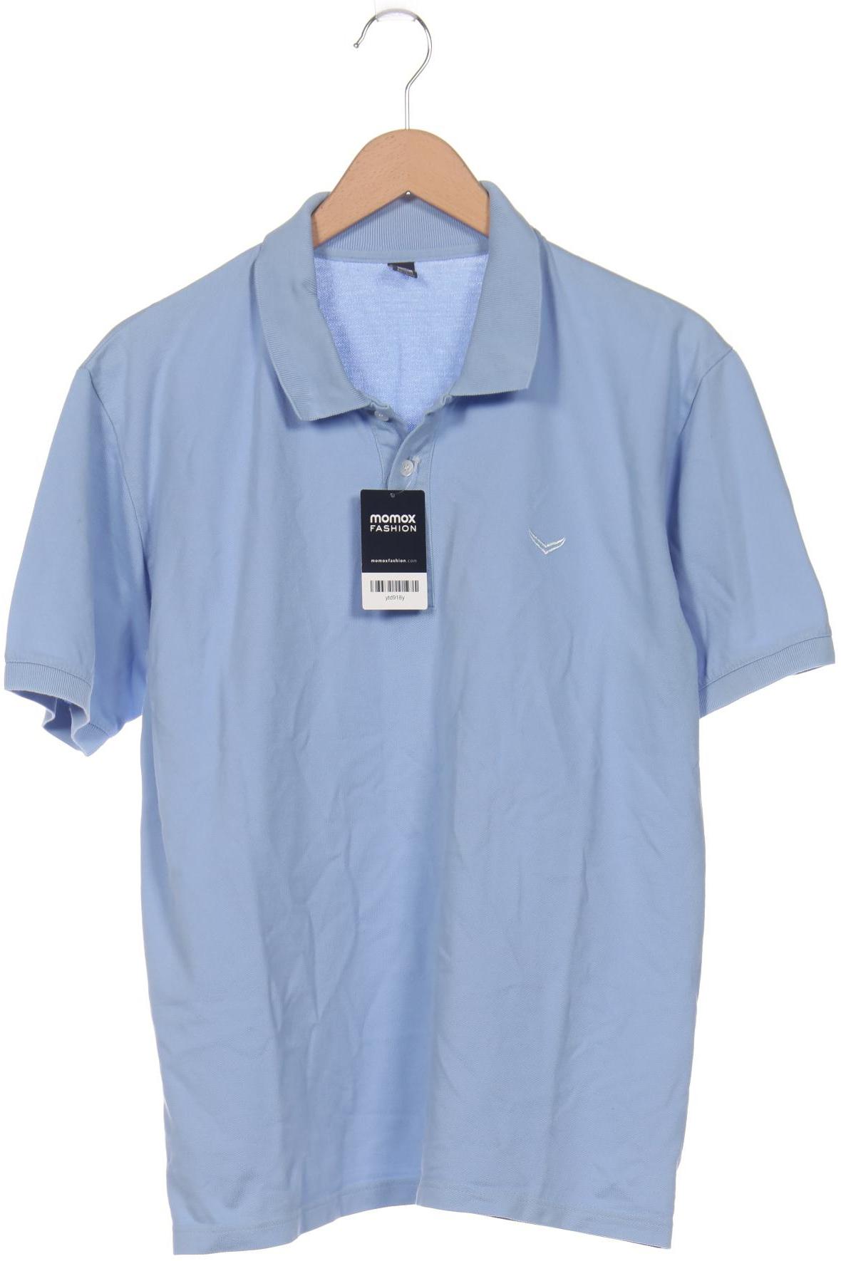 

Trigema Herren Poloshirt, hellblau, Gr. 54