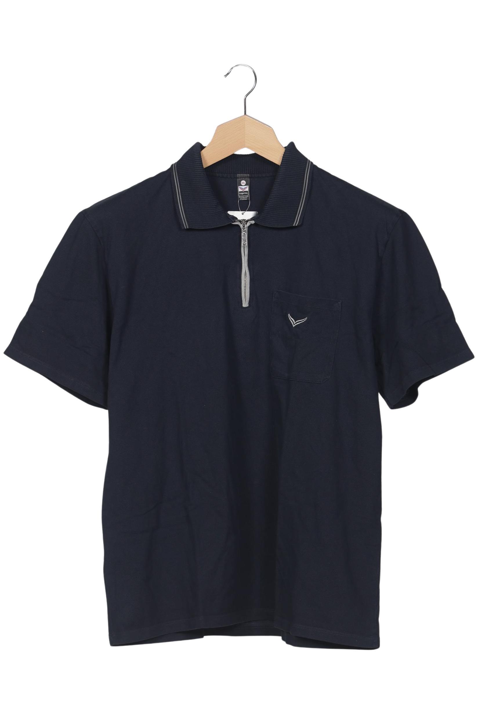 

Trigema Herren Poloshirt, marineblau, Gr. 56