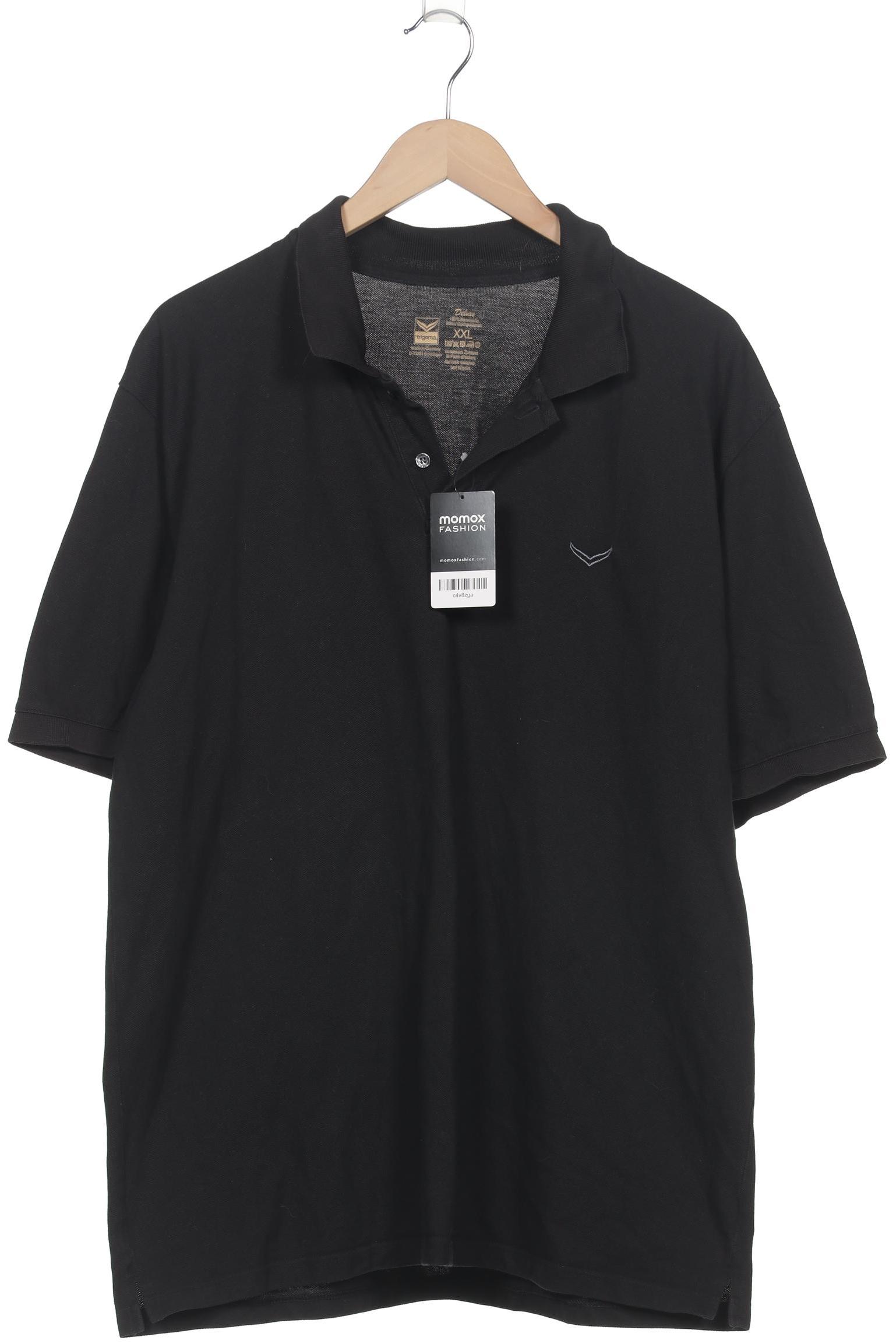 

Trigema Herren Poloshirt, schwarz, Gr. 56