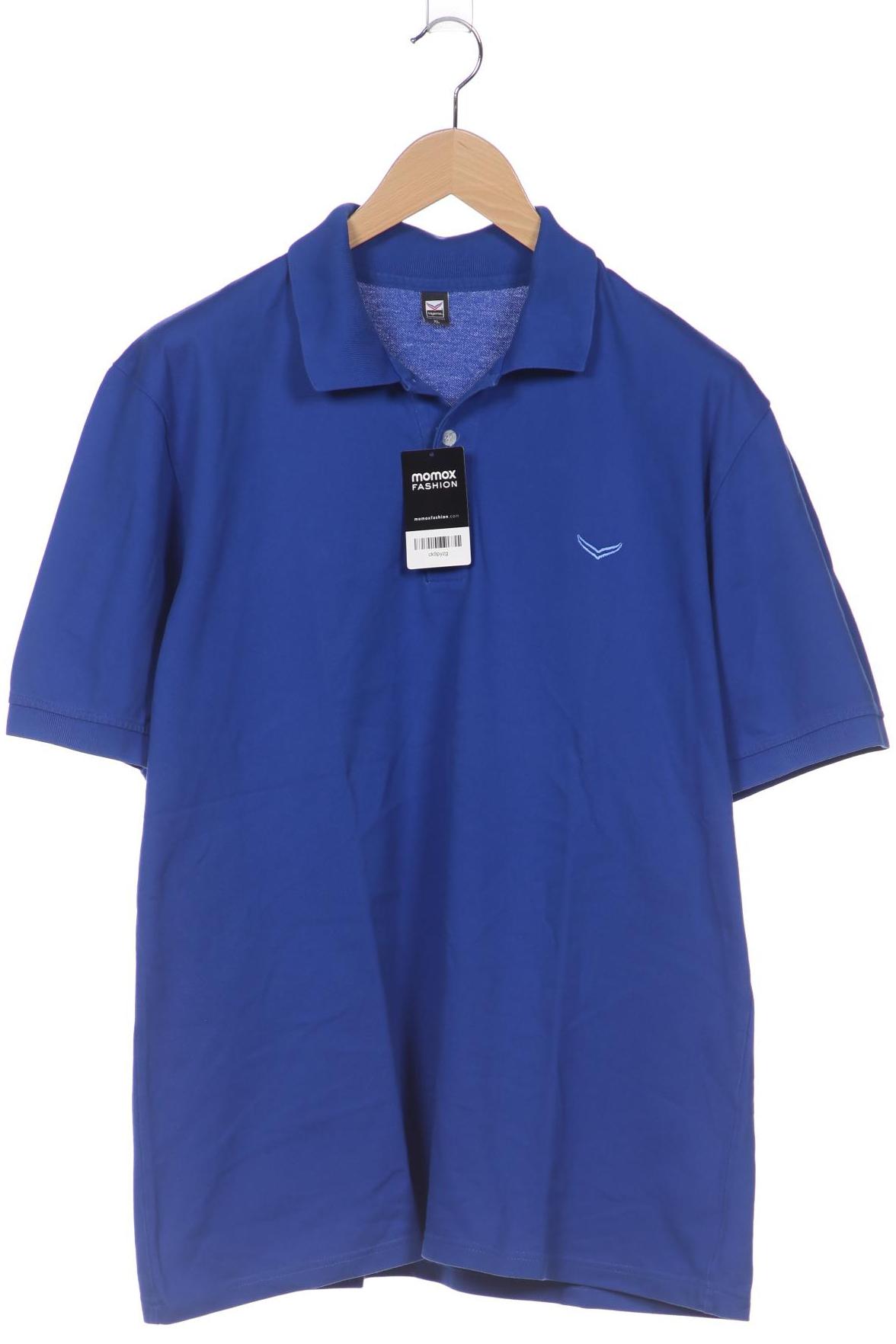 

Trigema Herren Poloshirt, blau, Gr. 54
