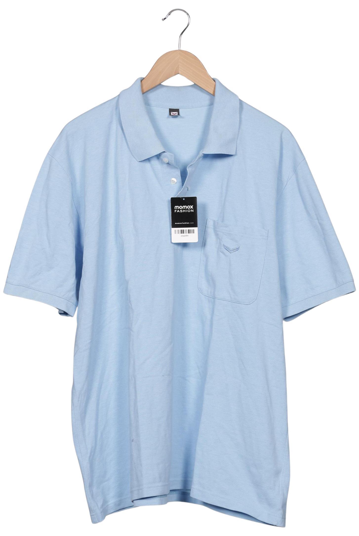 

Trigema Herren Poloshirt, blau, Gr. 56