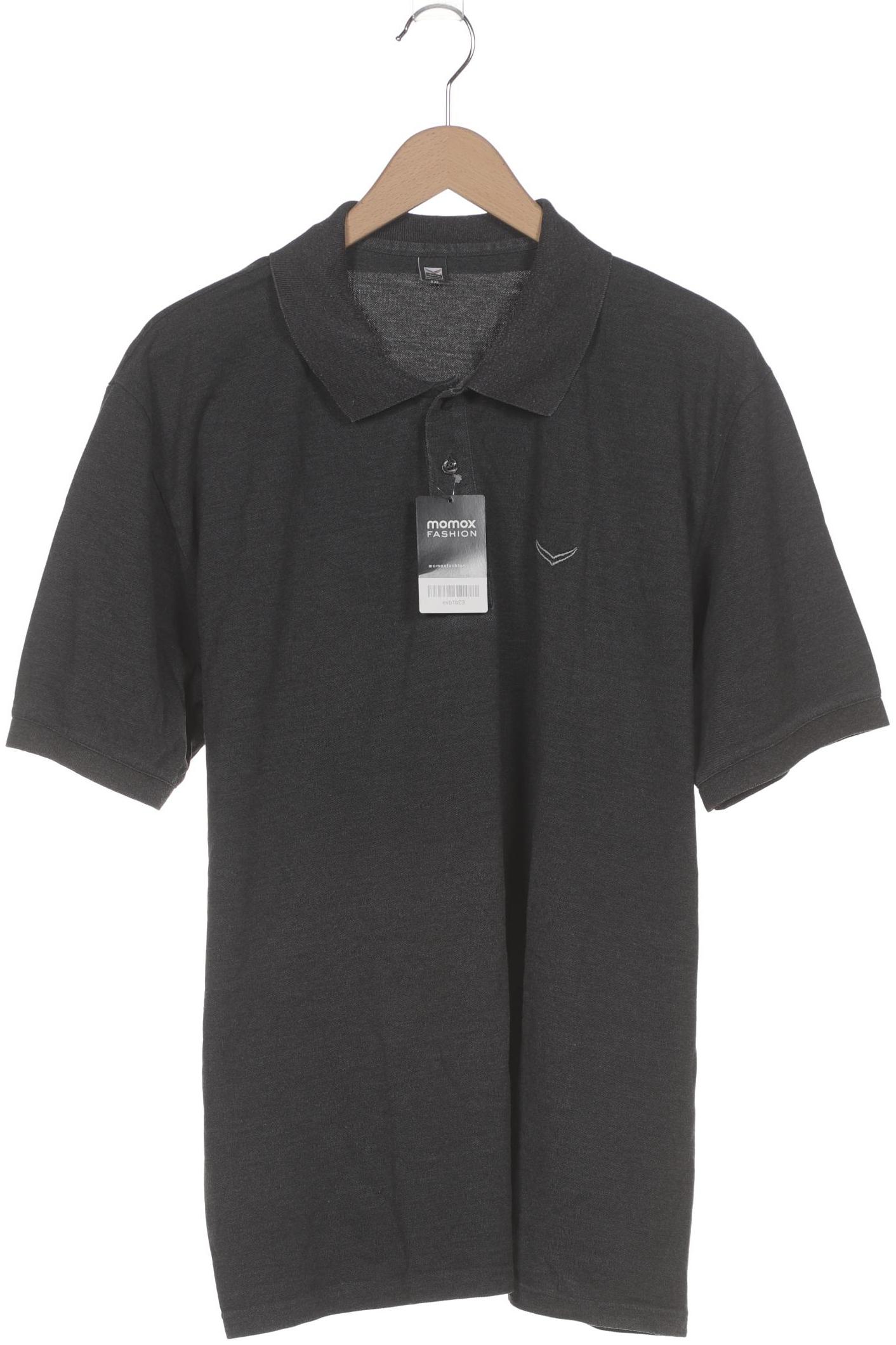 

Trigema Herren Poloshirt, grau, Gr. 56