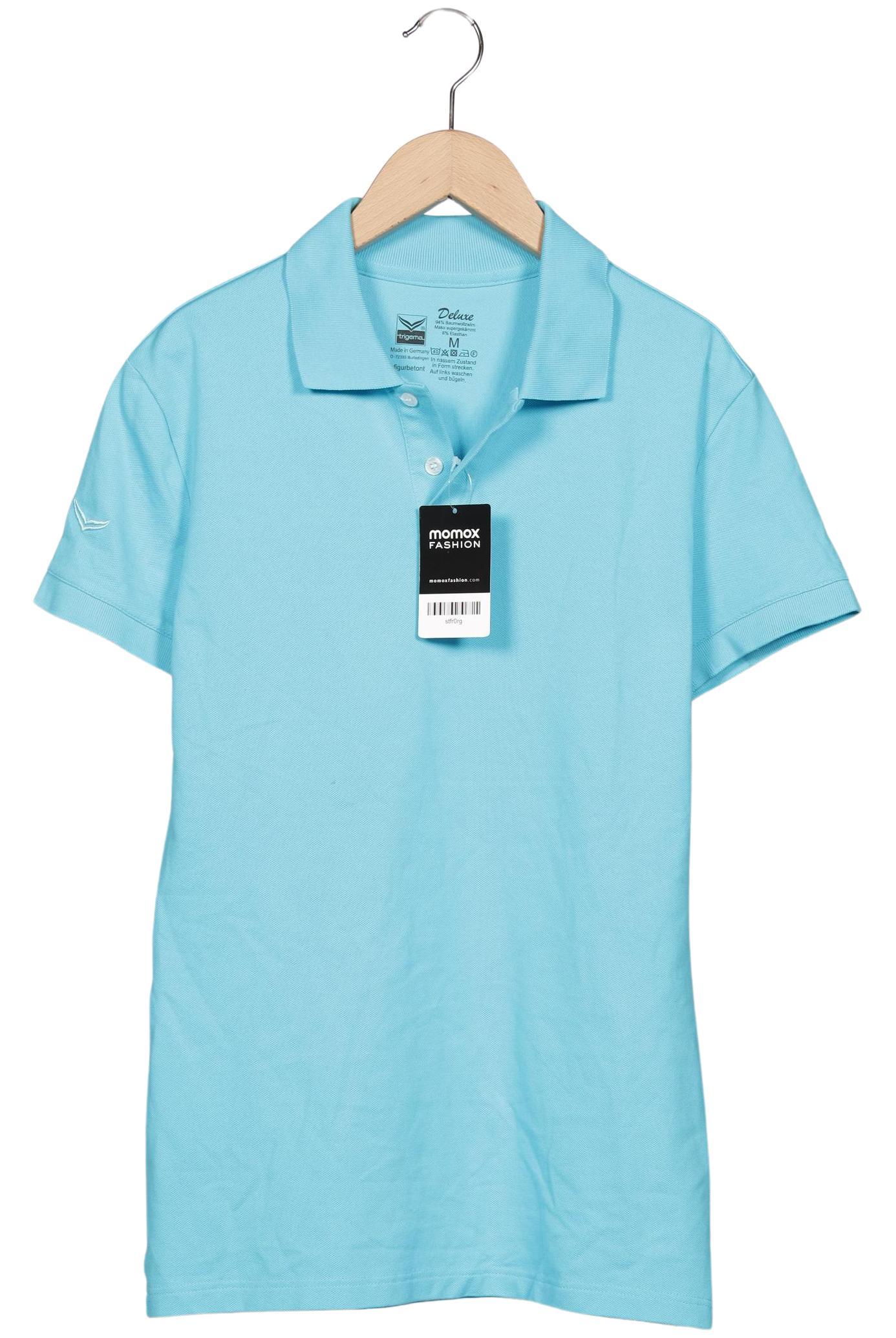 

Trigema Herren Poloshirt, türkis, Gr. 48
