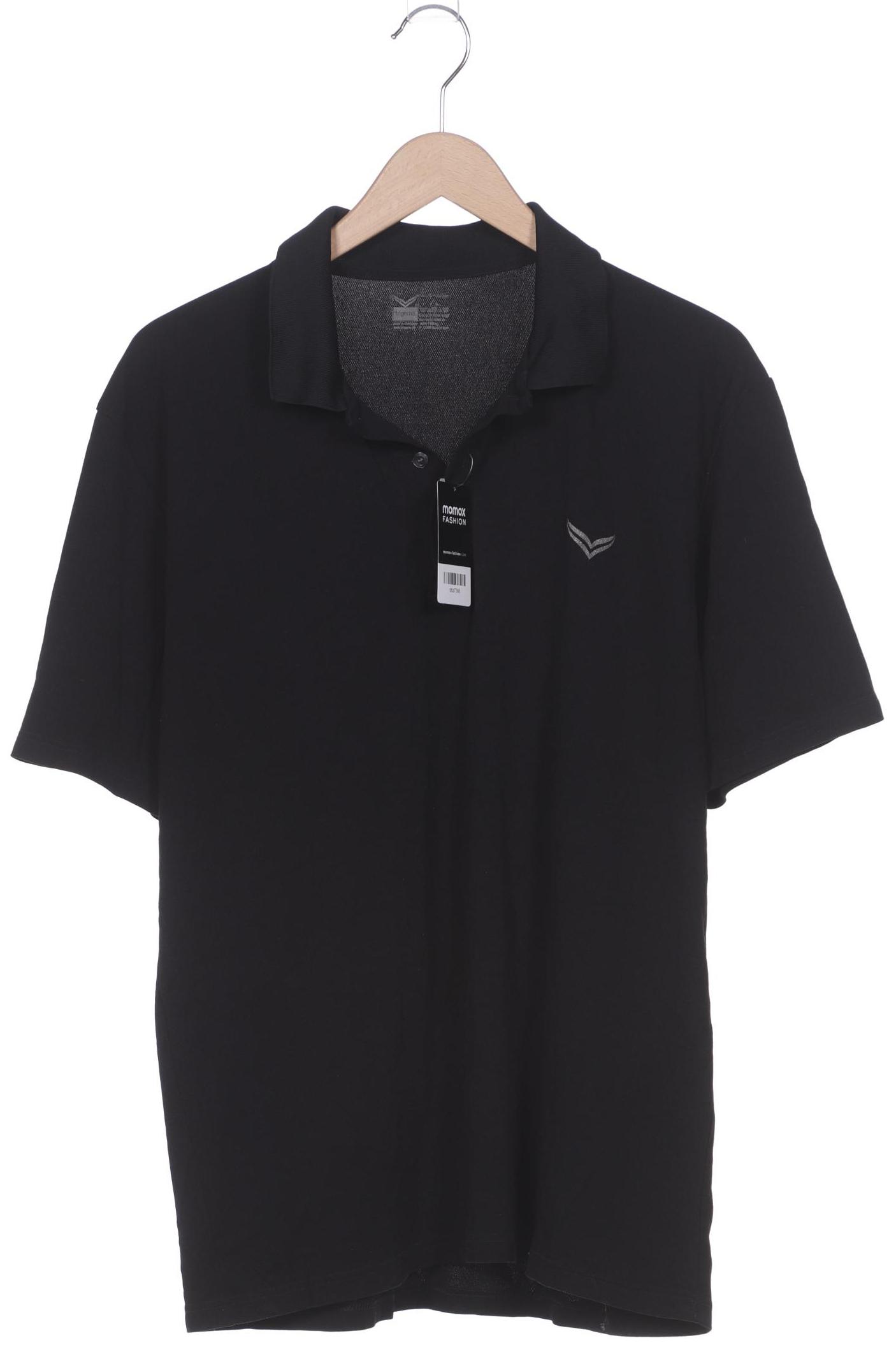 

Trigema Herren Poloshirt, schwarz, Gr. 54