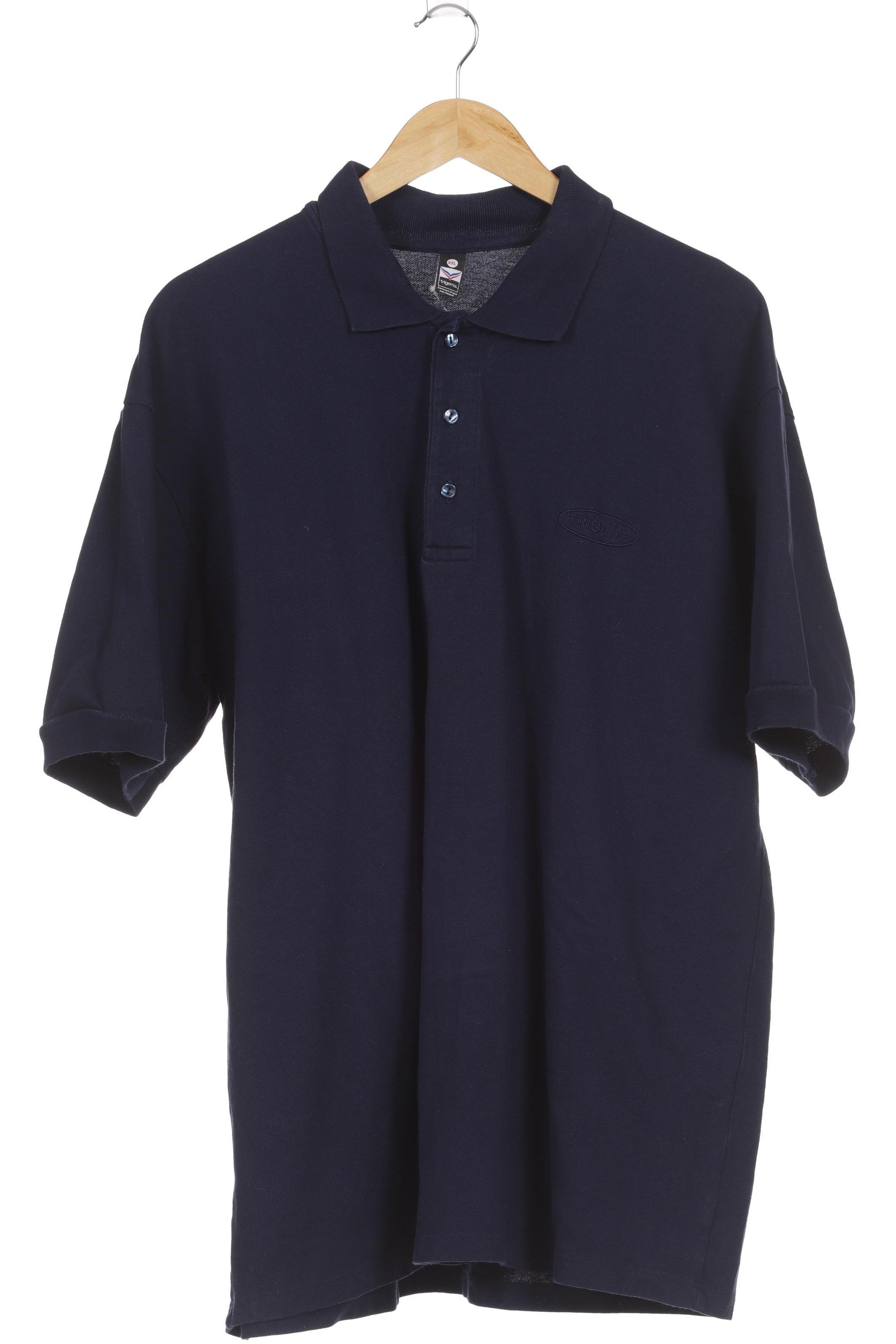 

Trigema Herren Poloshirt, blau, Gr.