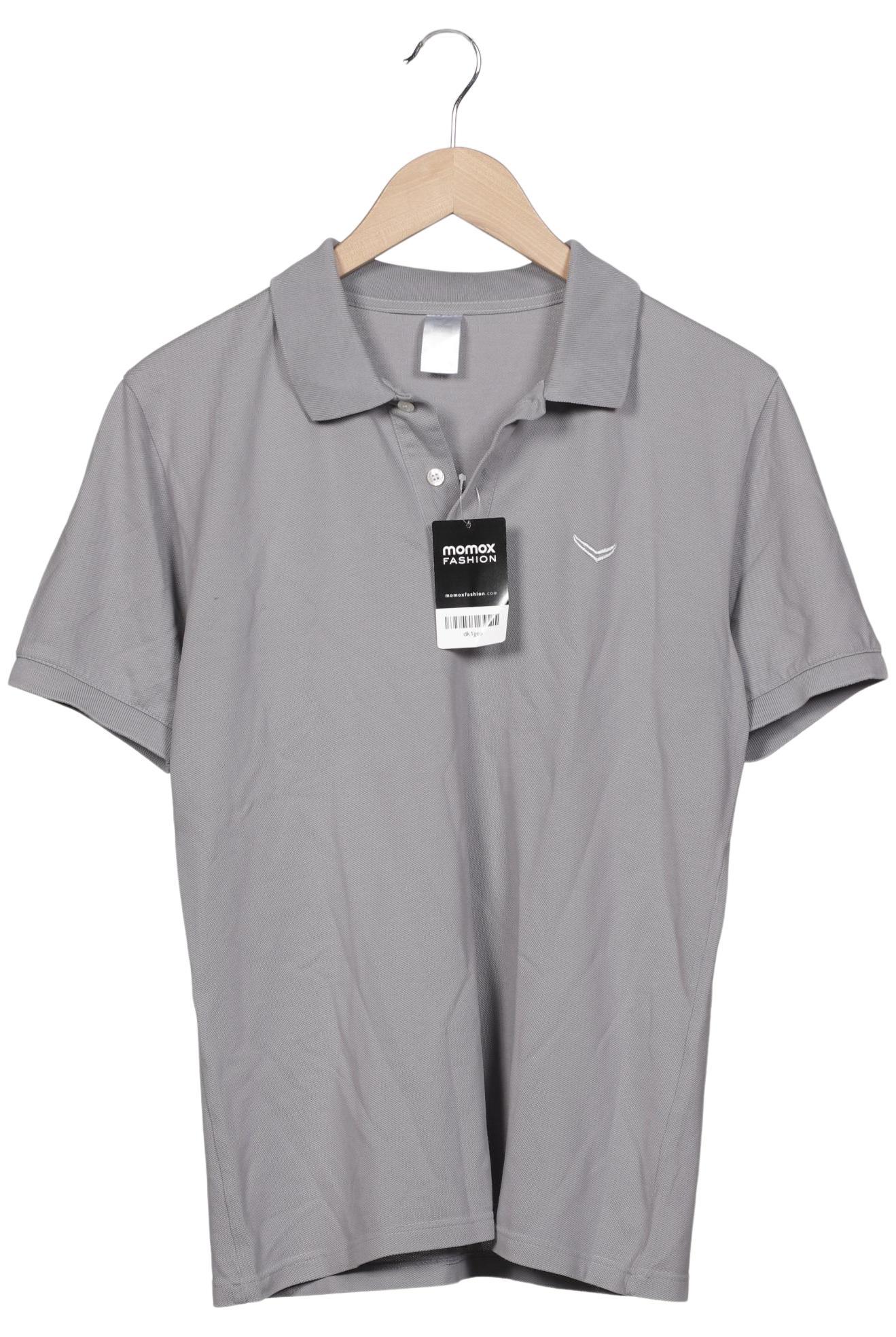 

Trigema Herren Poloshirt, grau, Gr. 48