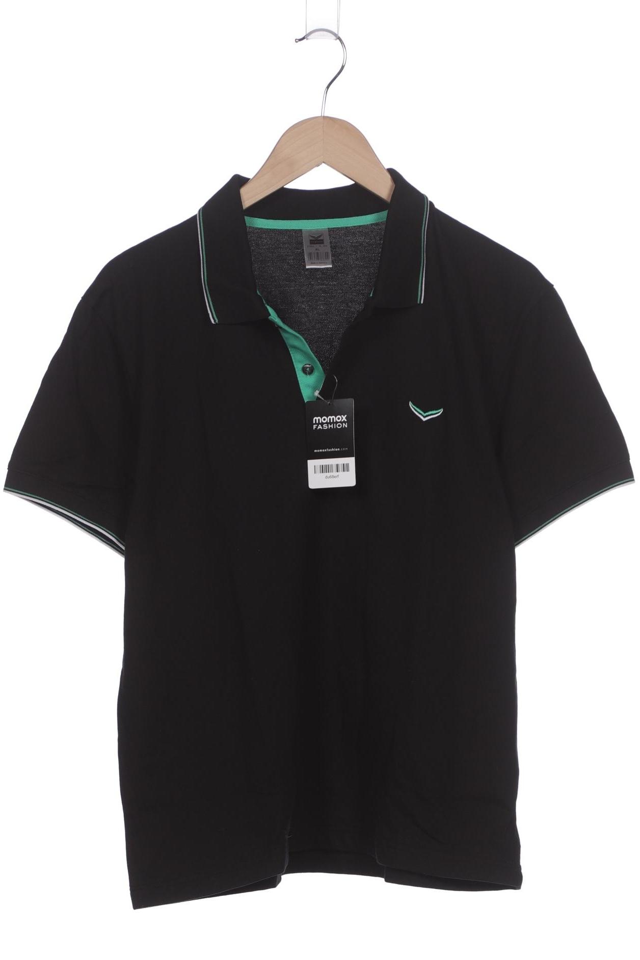 

Trigema Herren Poloshirt, schwarz, Gr. 54