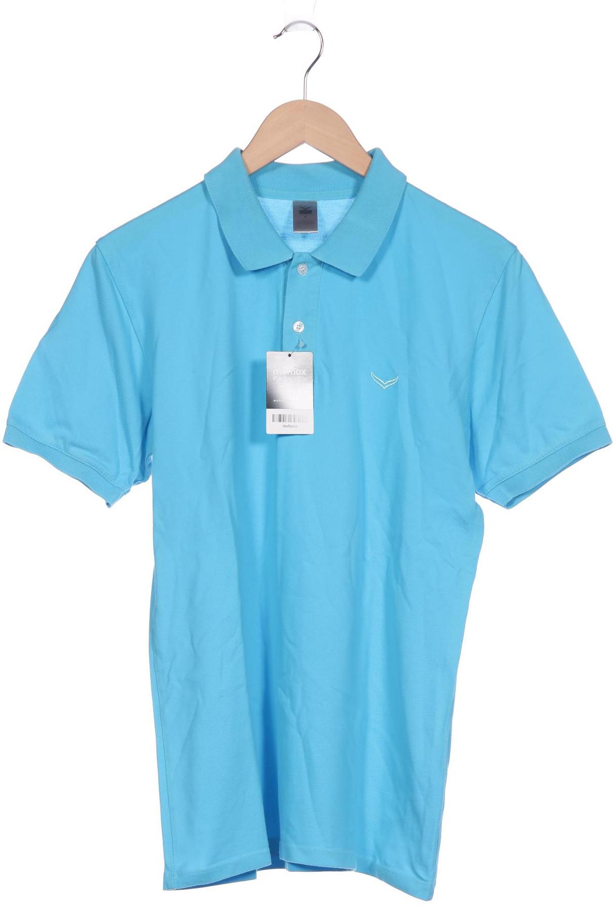 

Trigema Herren Poloshirt, blau, Gr. 48