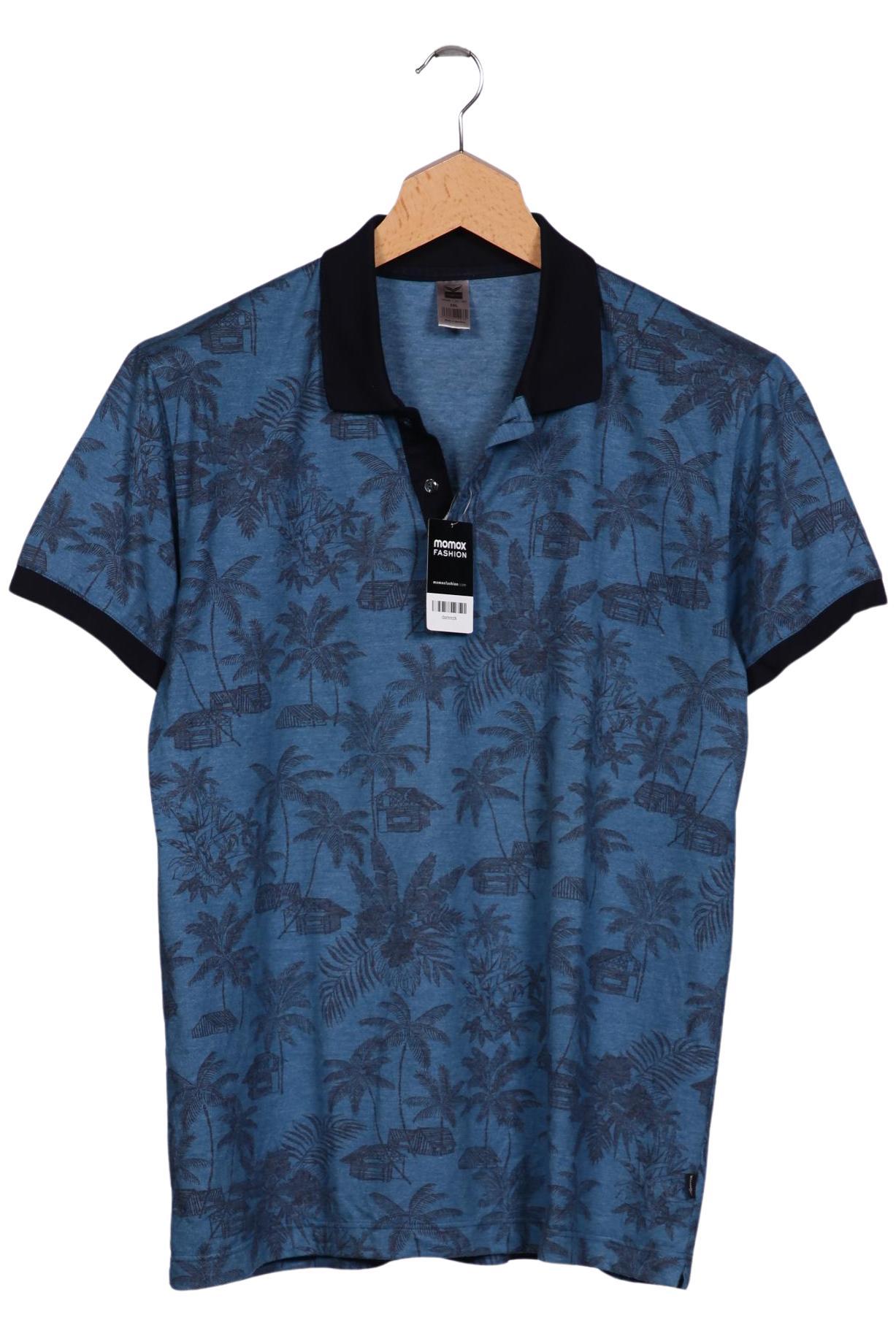 

Trigema Herren Poloshirt, blau, Gr. 56