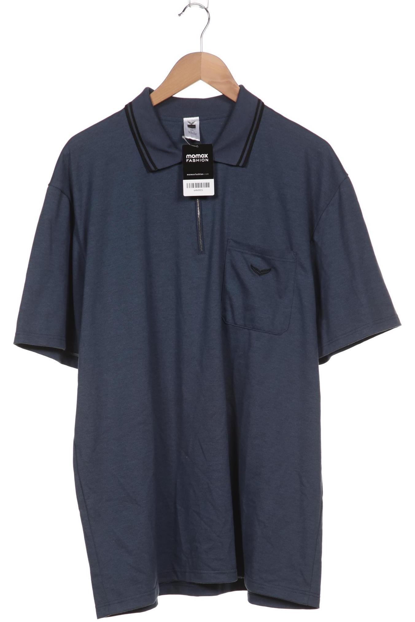

Trigema Herren Poloshirt, blau