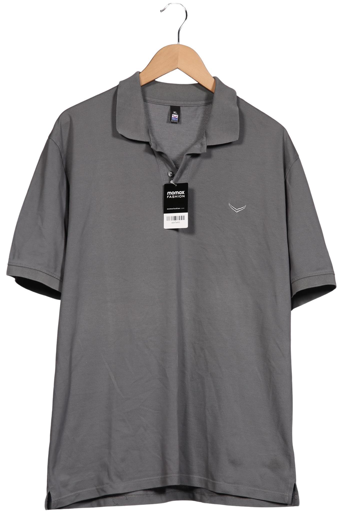 

Trigema Herren Poloshirt, grau, Gr. 54