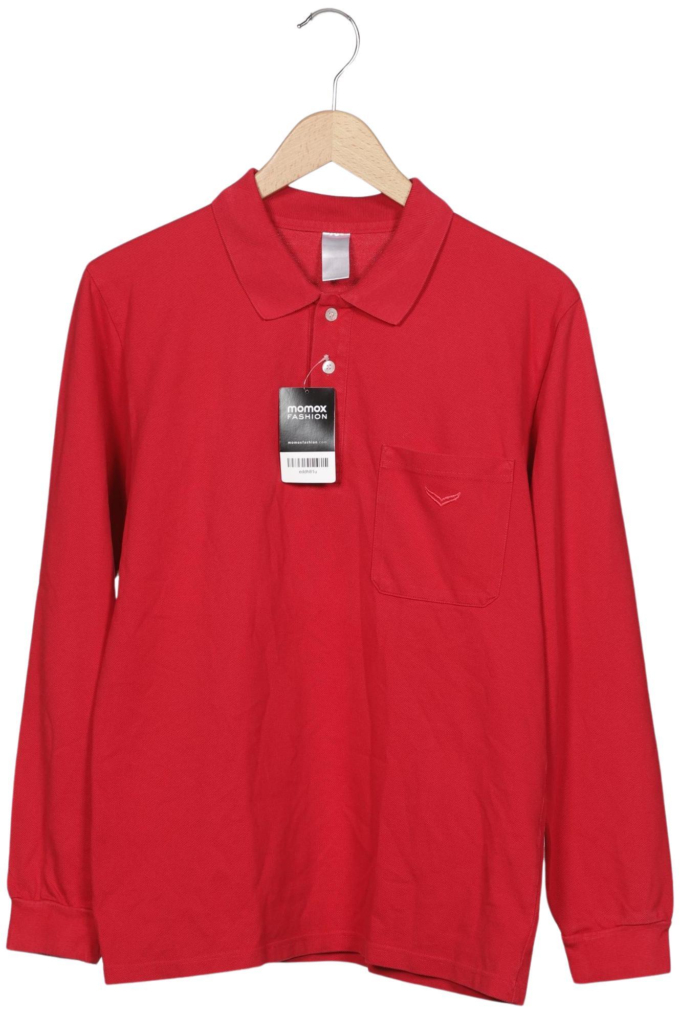 

Trigema Herren Poloshirt, rot, Gr. 48