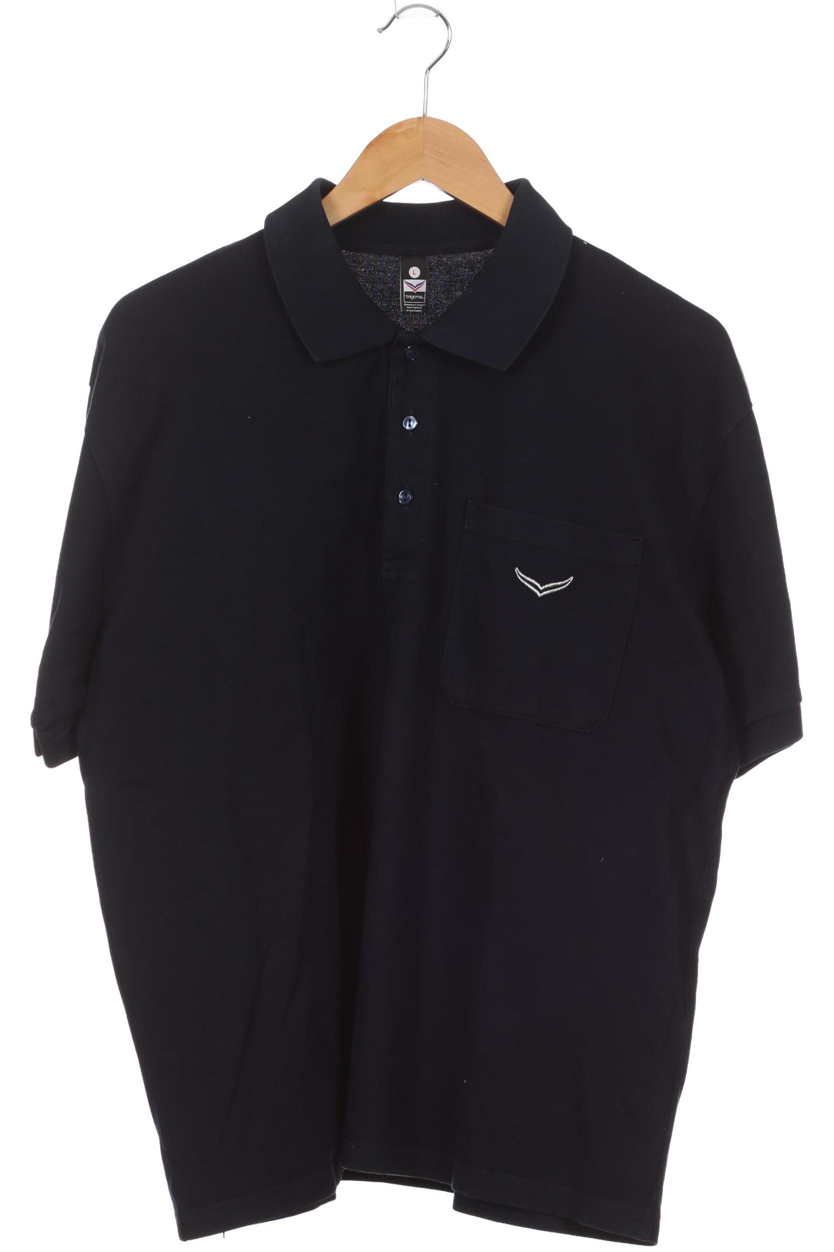 

Trigema Herren Poloshirt, blau, Gr.
