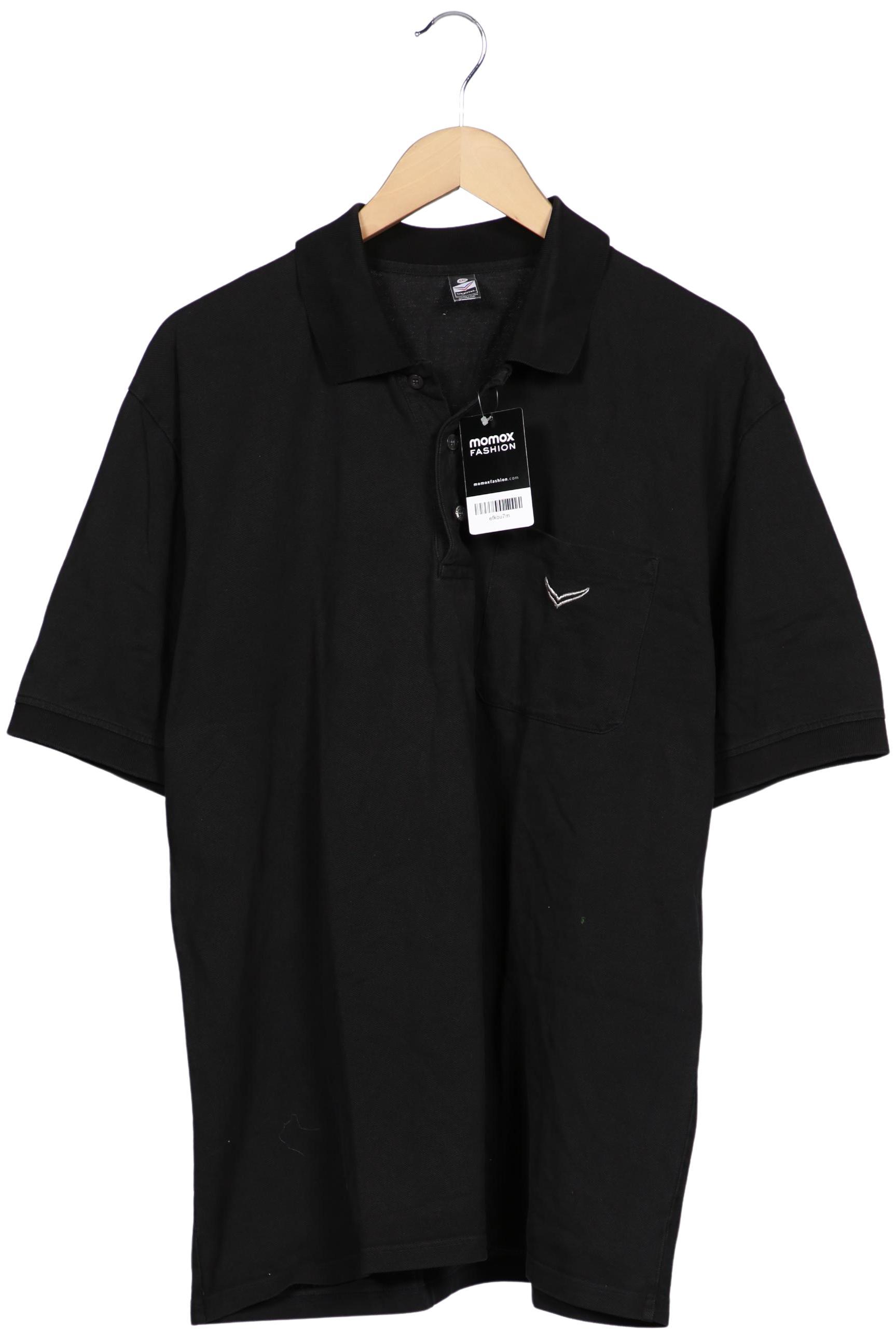 

Trigema Herren Poloshirt, schwarz, Gr. 56