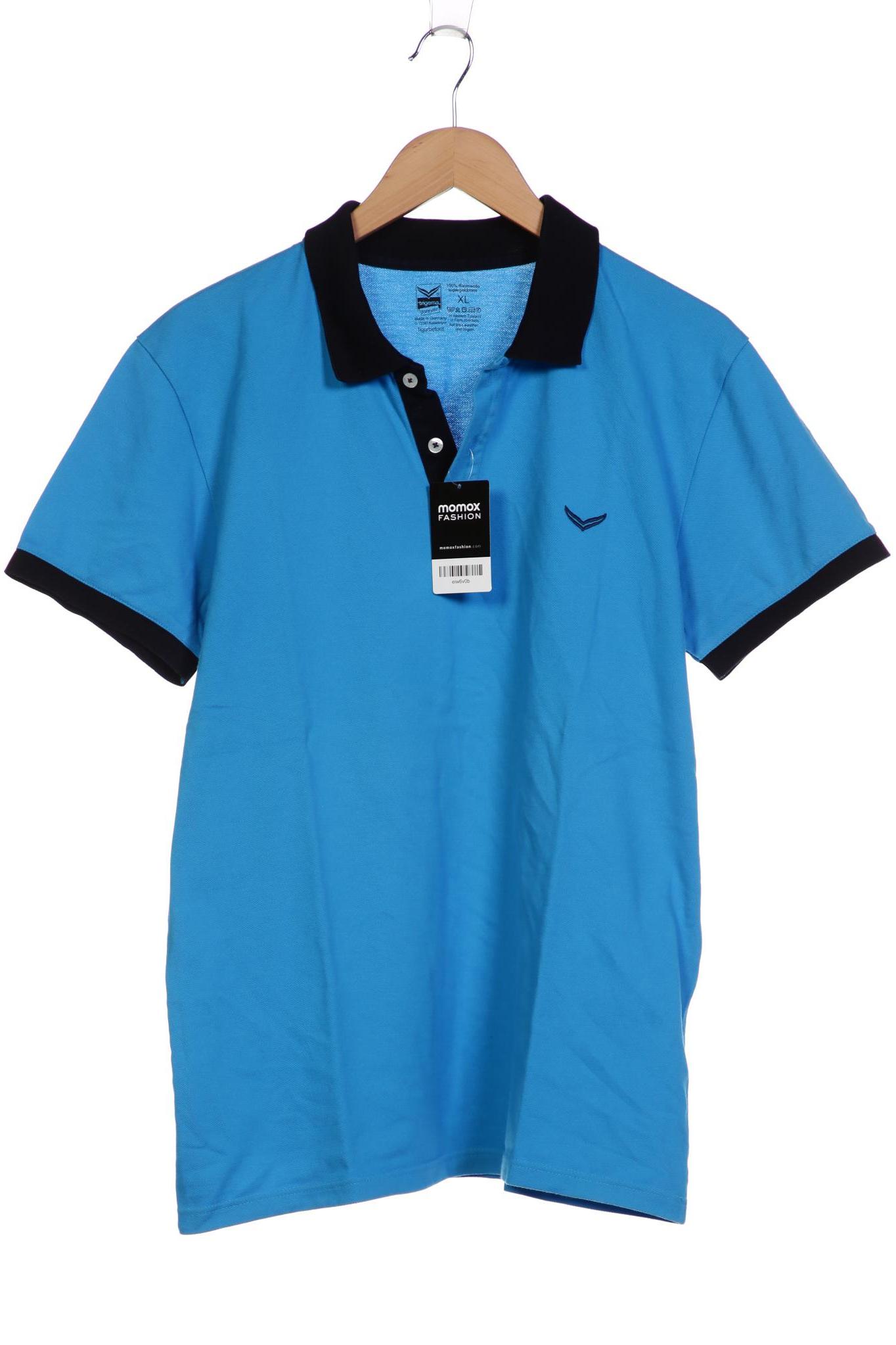 

Trigema Herren Poloshirt, blau, Gr. 54