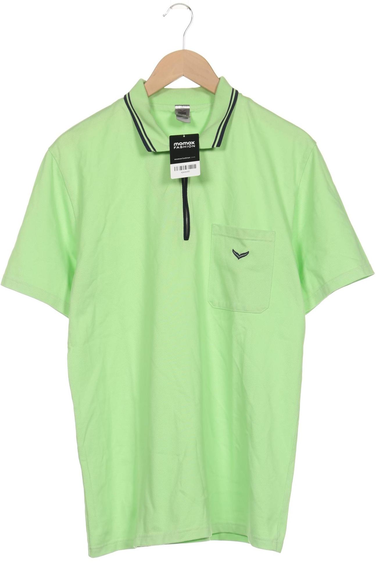 

Trigema Herren Poloshirt, hellgrün, Gr. 52