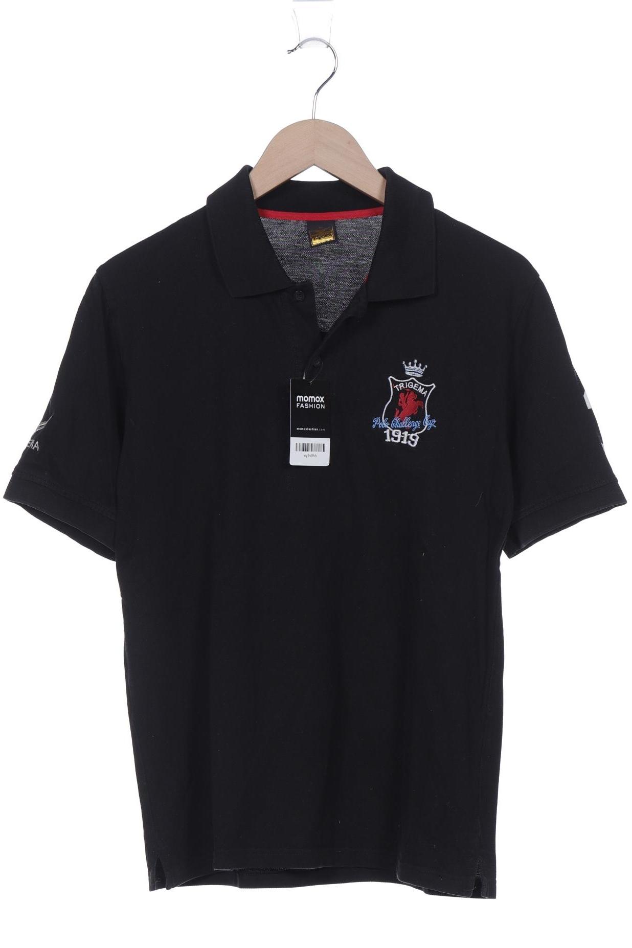 

Trigema Herren Poloshirt, schwarz, Gr. 48