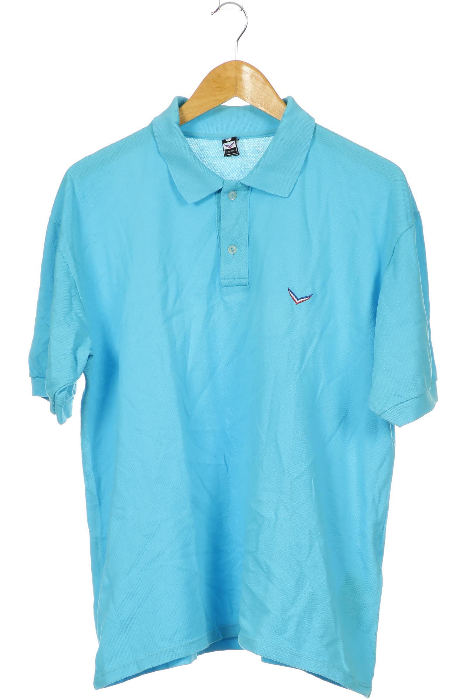 

Trigema Herren Poloshirt, blau, Gr.