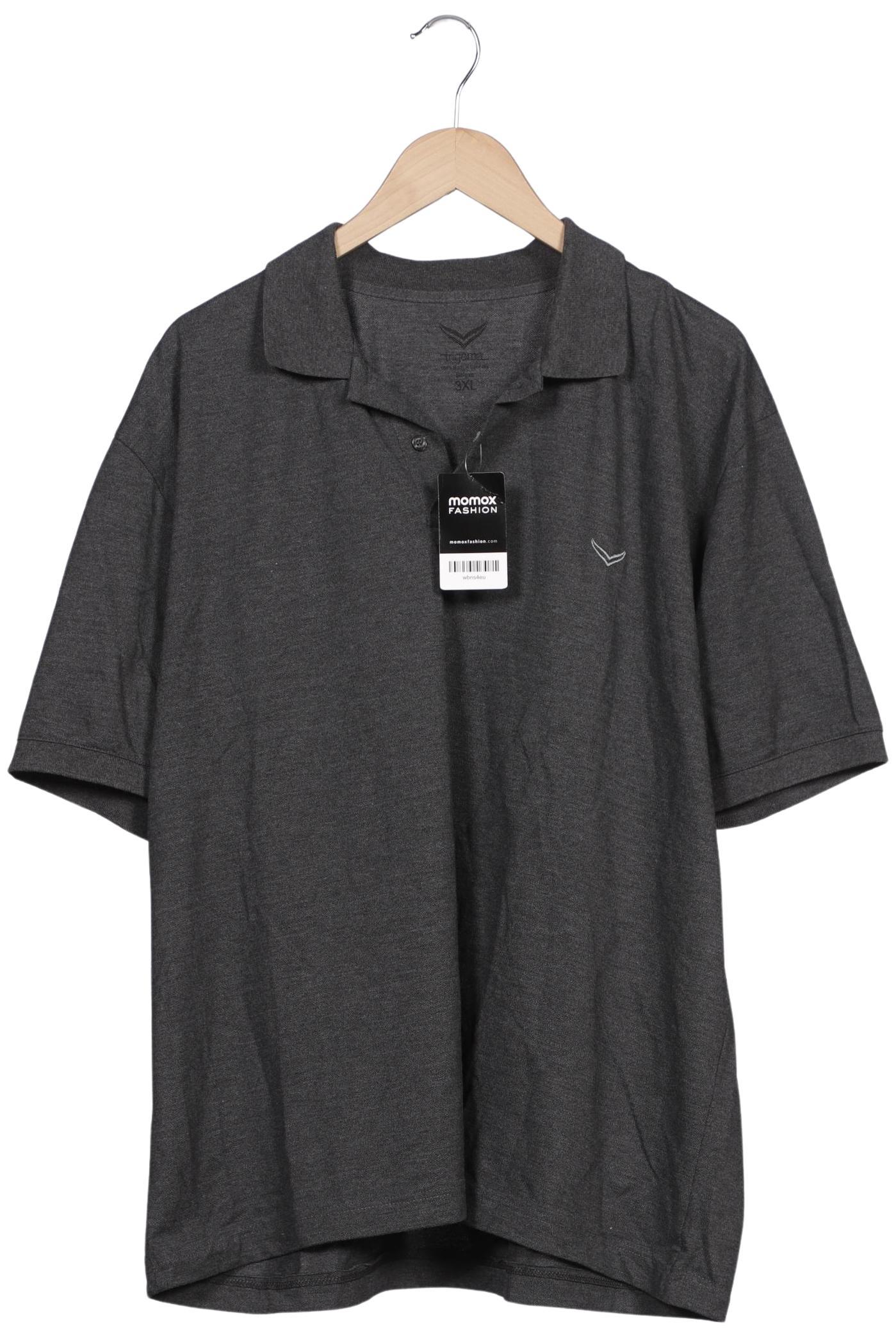 

Trigema Herren Poloshirt, grau, Gr. 58
