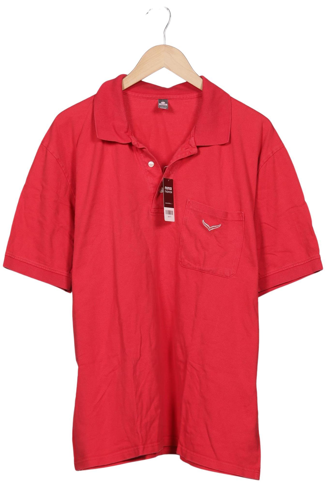 

Trigema Herren Poloshirt, rot, Gr. 56