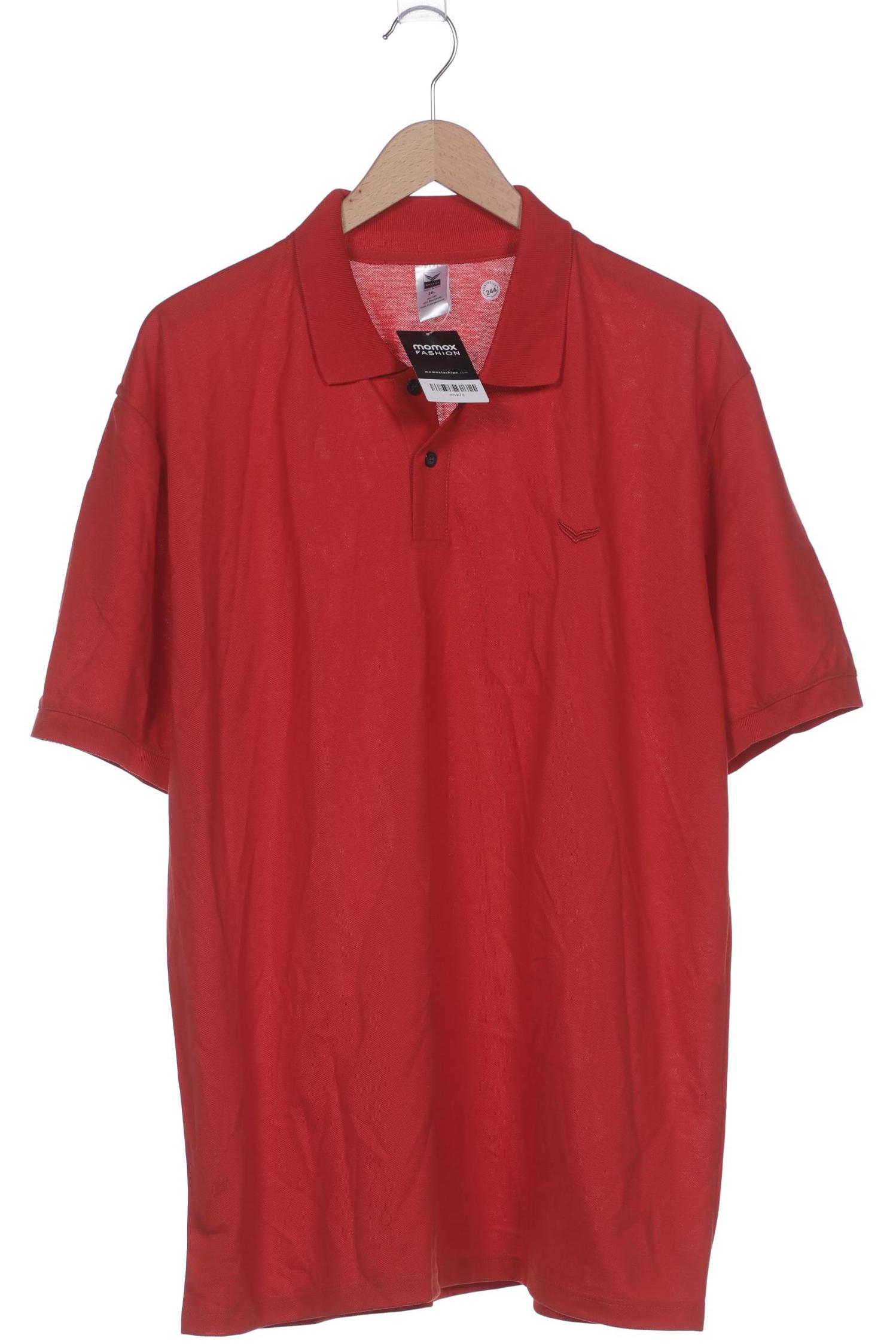 

Trigema Herren Poloshirt, rot, Gr. 56