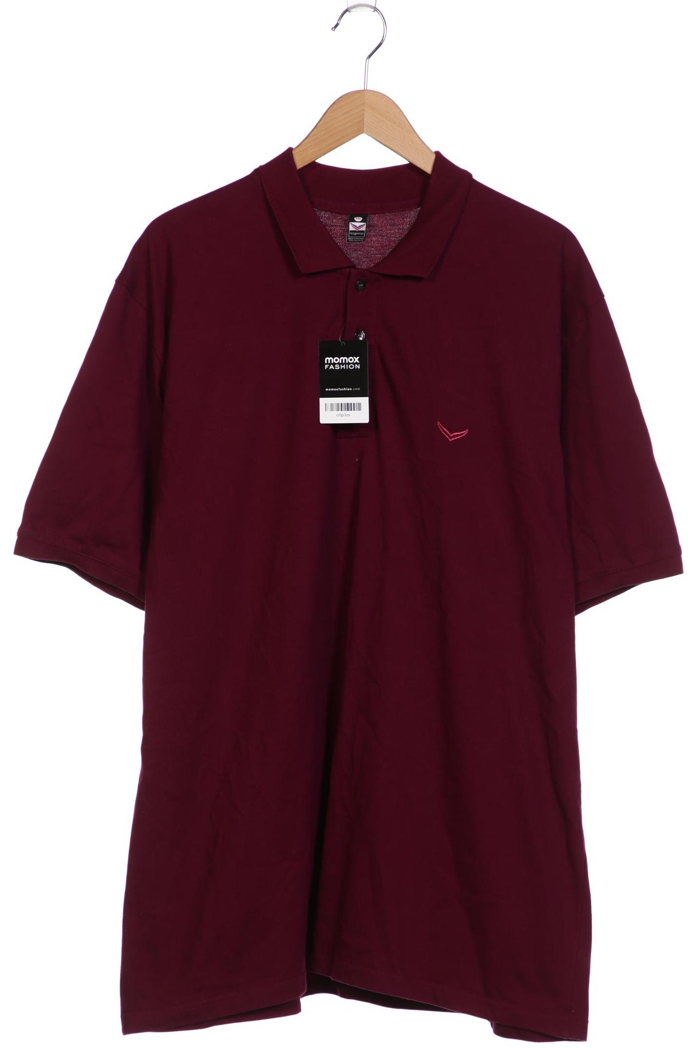 

Trigema Herren Poloshirt, bordeaux, Gr. 58