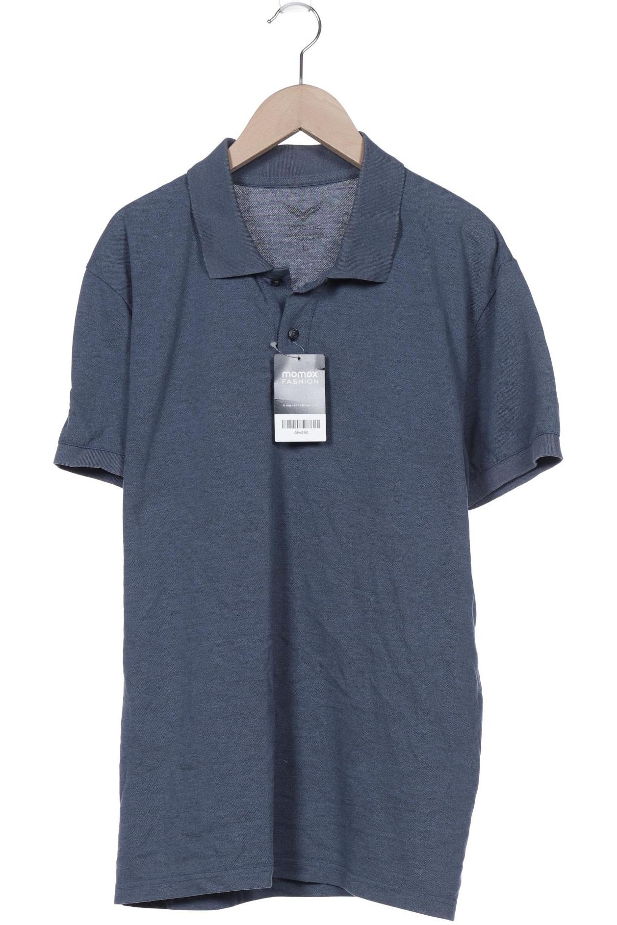 

Trigema Herren Poloshirt, türkis, Gr. 52
