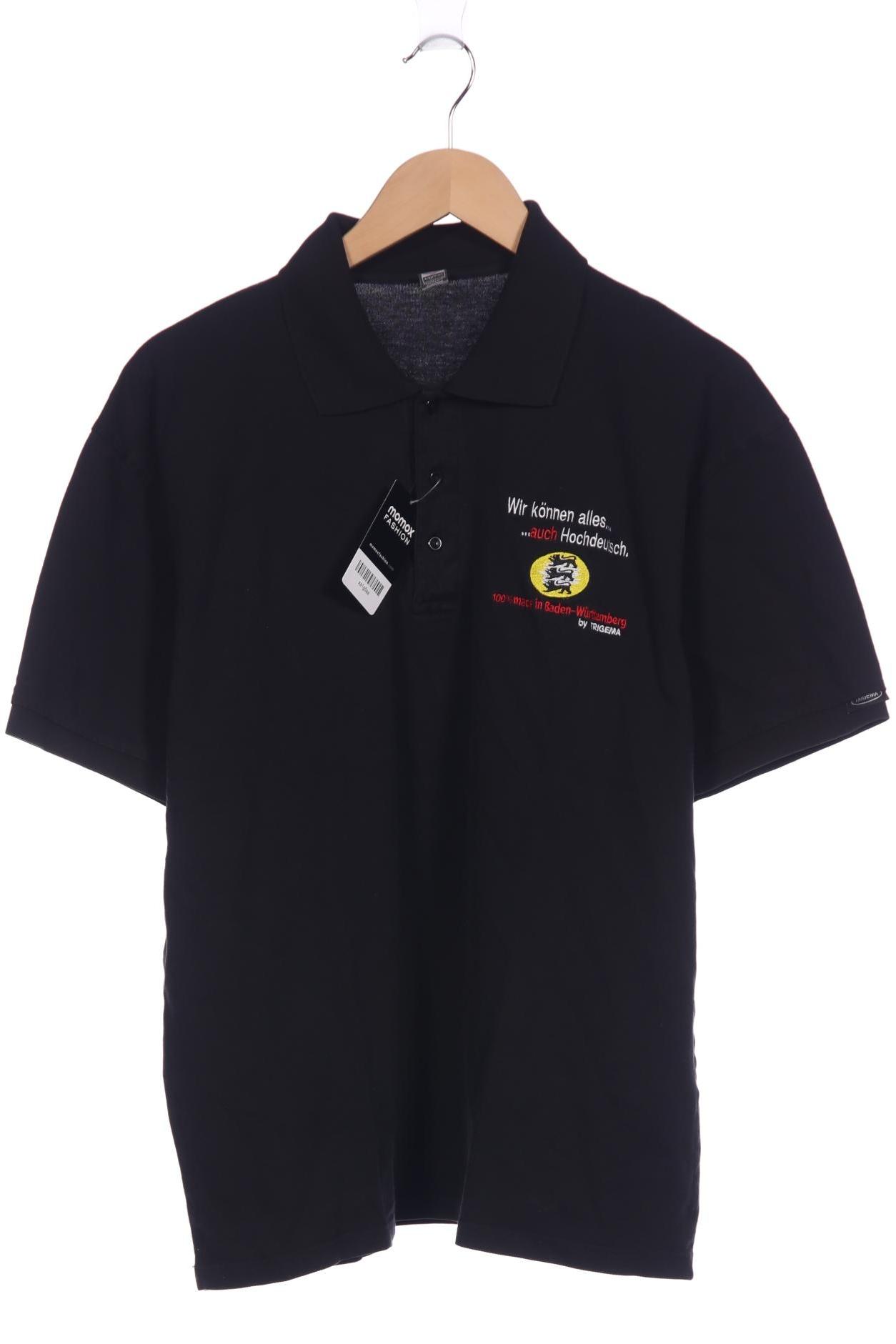 Thumbnail - Trigema Herren Poloshirt, schwarz, Gr. 54