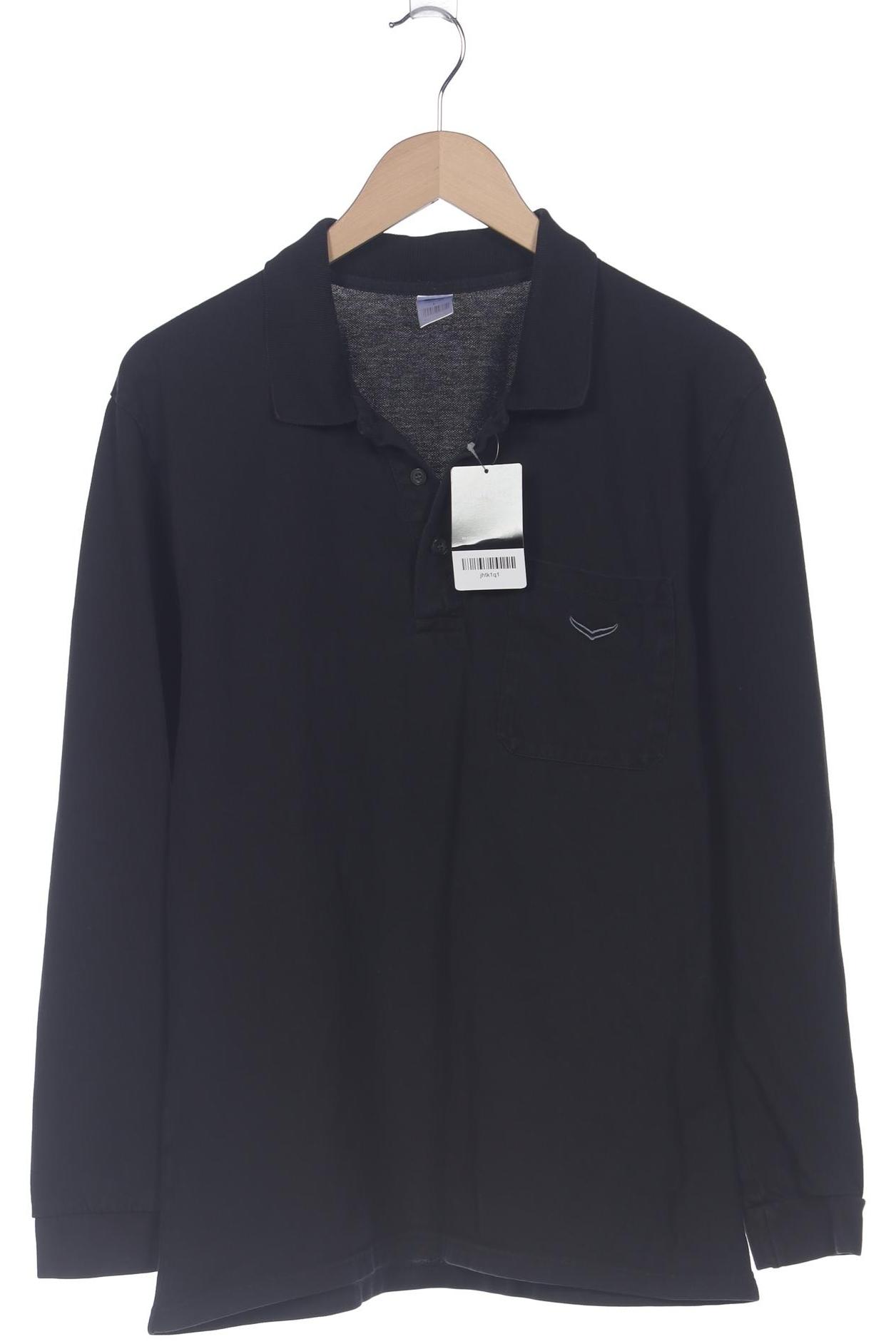 

Trigema Herren Poloshirt, schwarz, Gr. 52