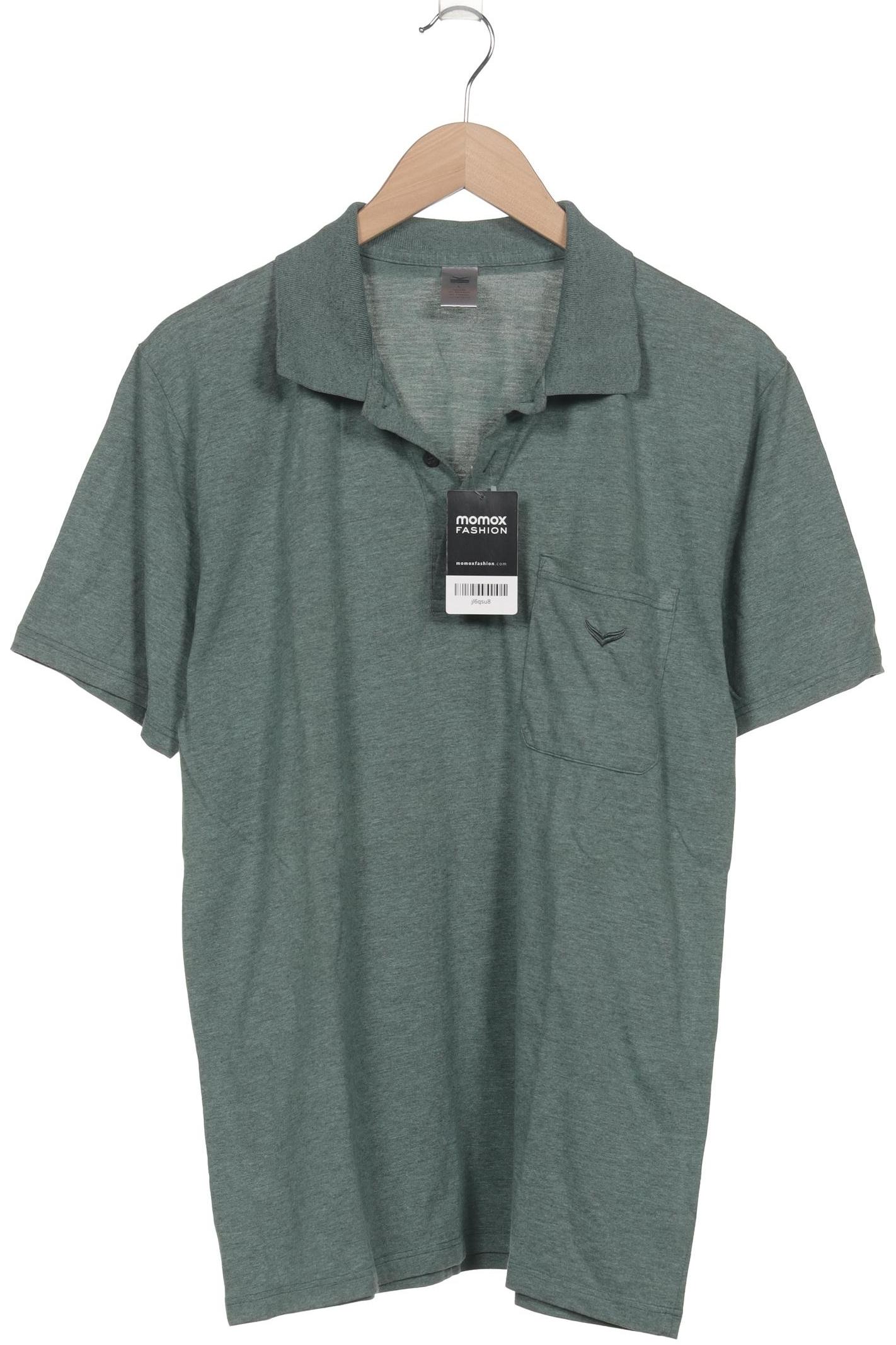 

Trigema Herren Poloshirt, grün, Gr. 52
