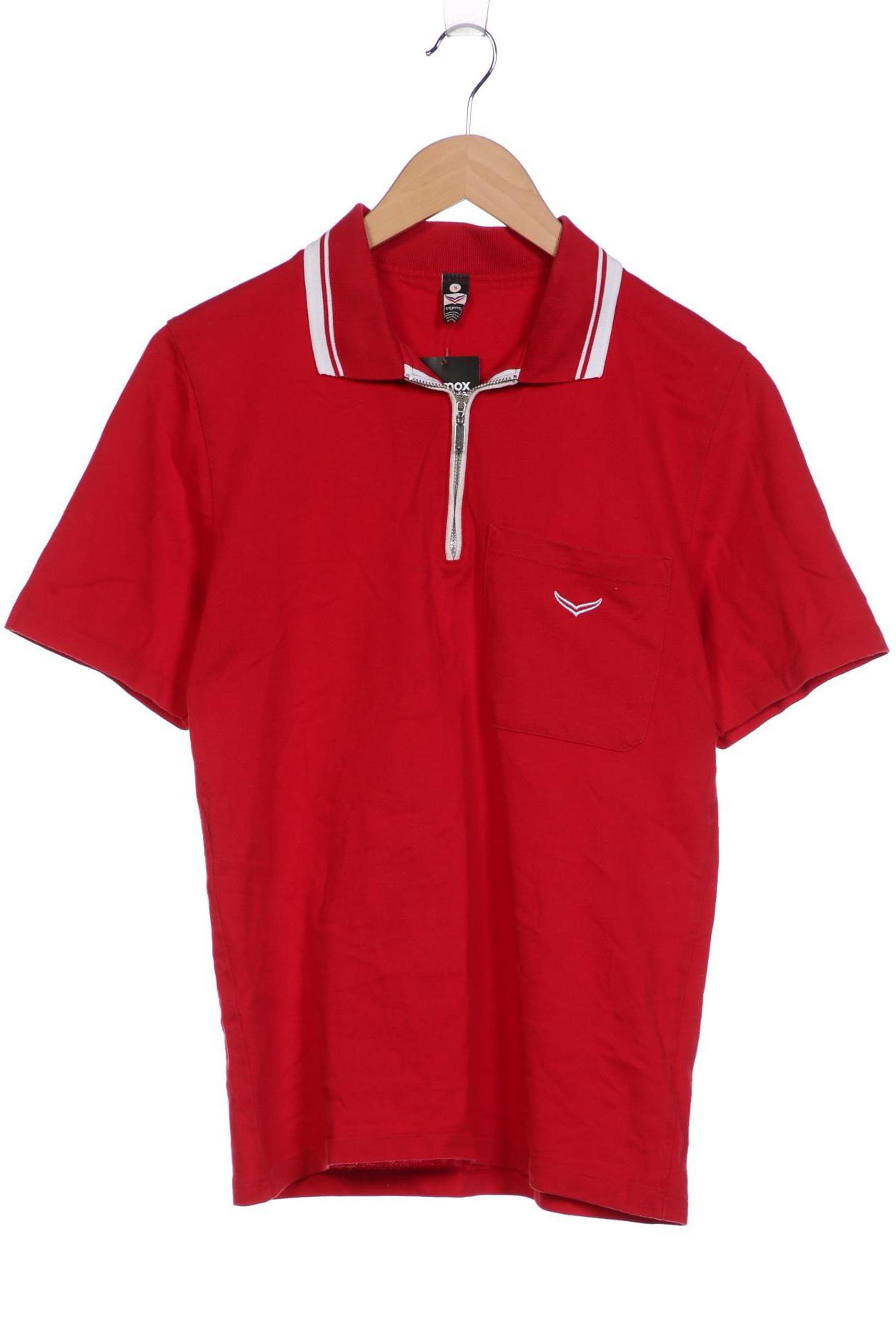 

Trigema Herren Poloshirt, rot, Gr. 46