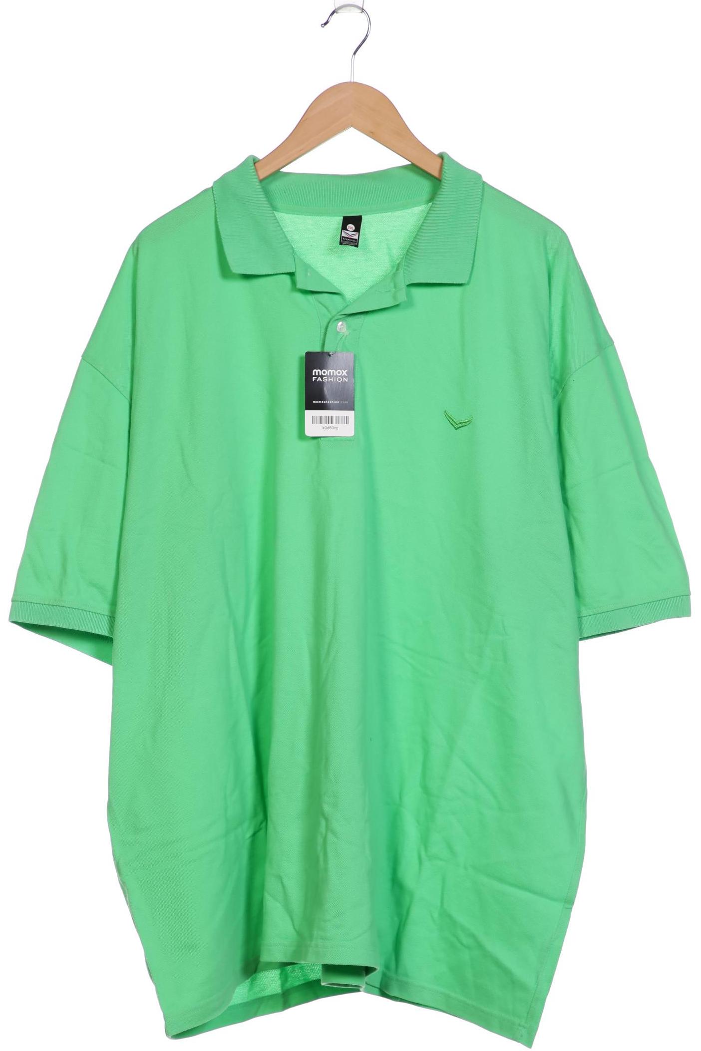 

Trigema Herren Poloshirt, grün, Gr. 62