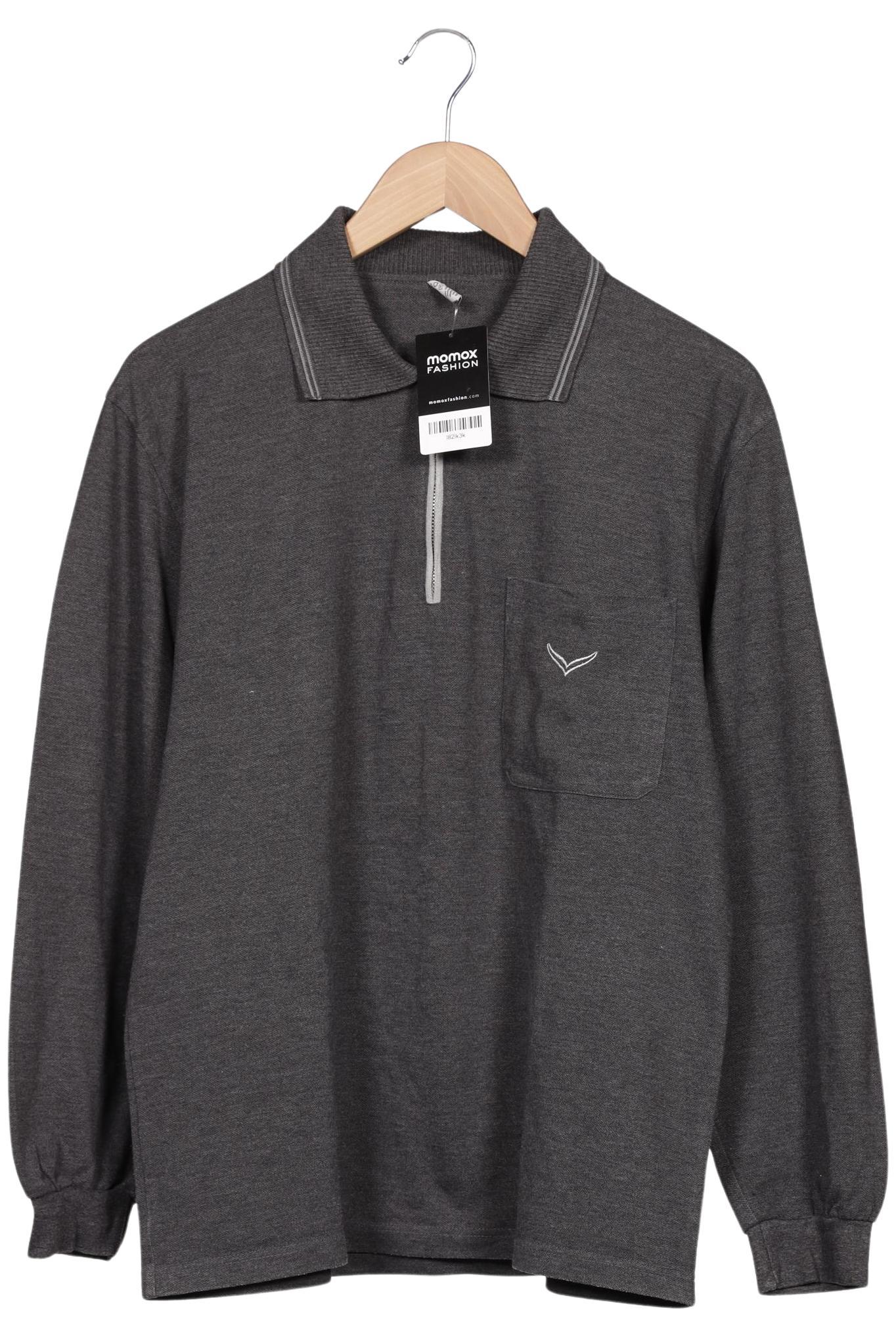 

Trigema Herren Poloshirt, grau, Gr. 52