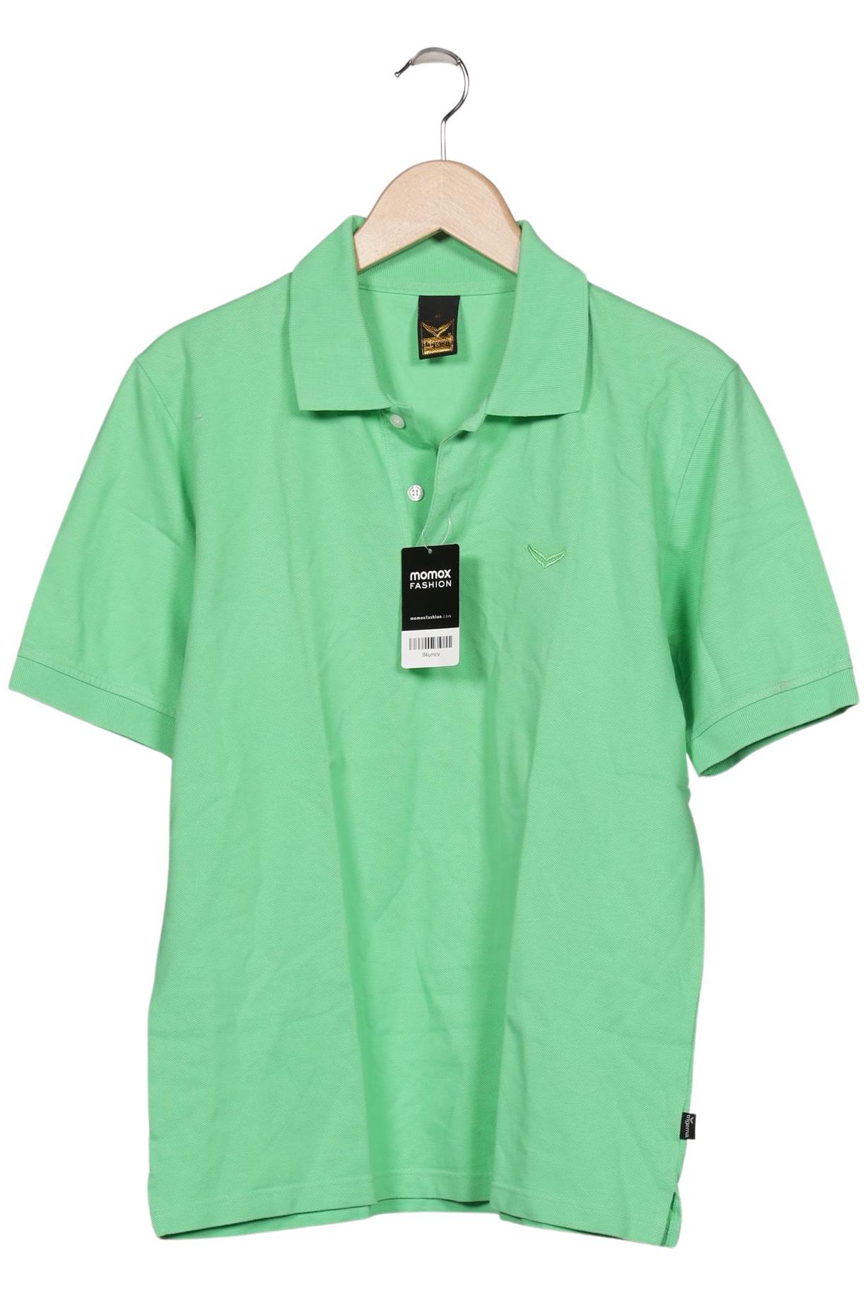 

Trigema Herren Poloshirt, hellgrün, Gr. 48
